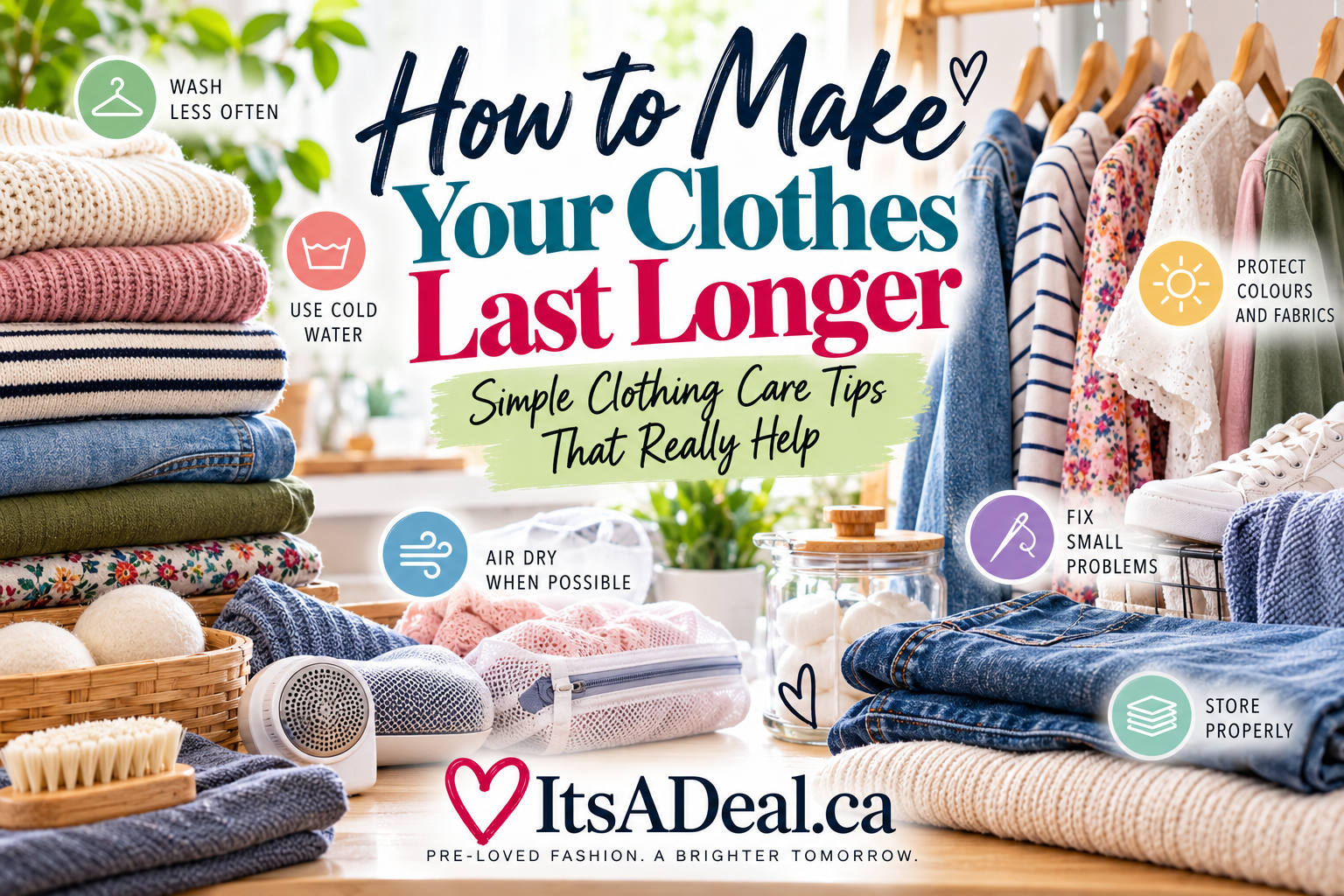 How to Make Your Clothes Last Longer: Simple Clothing Care Tips That Really Help