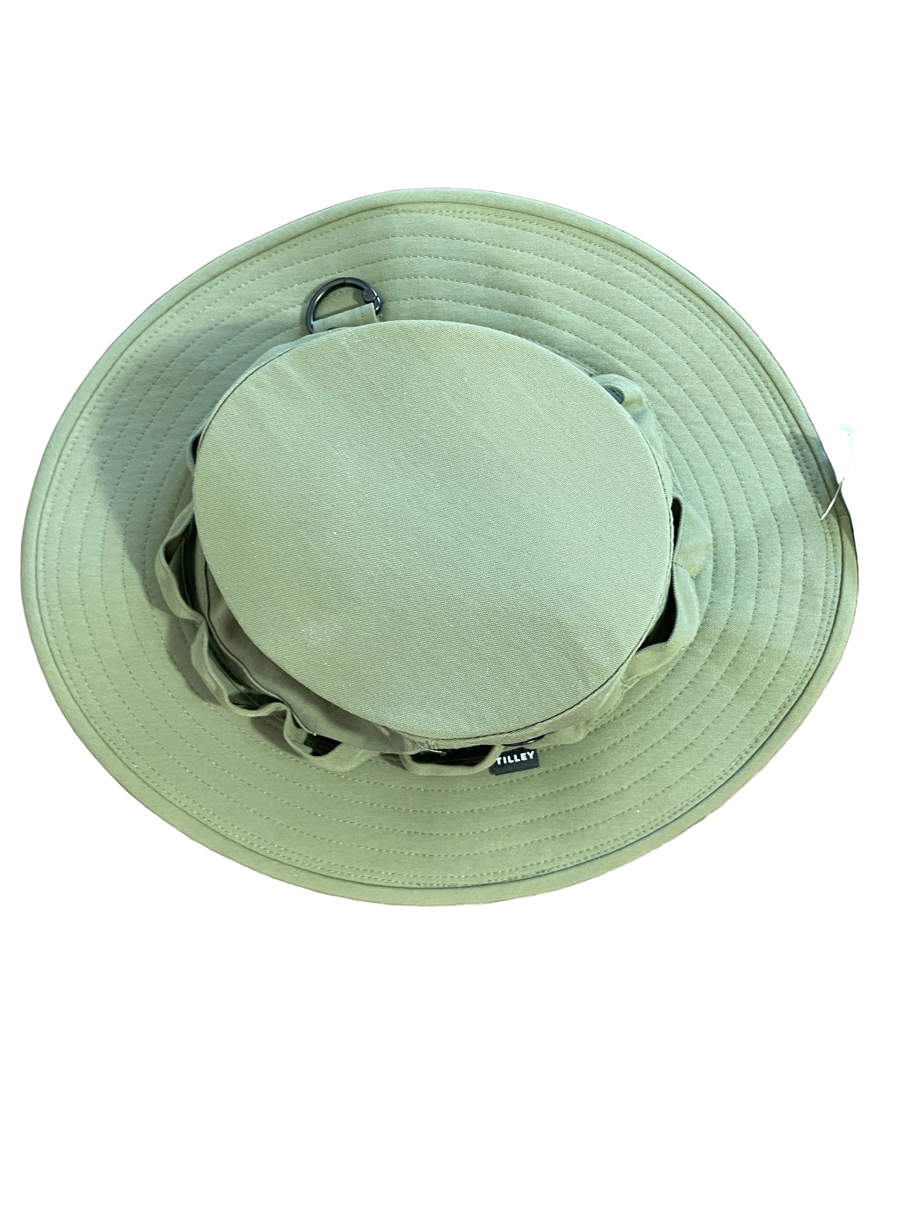 Tilley army green utility sun hat size XL
