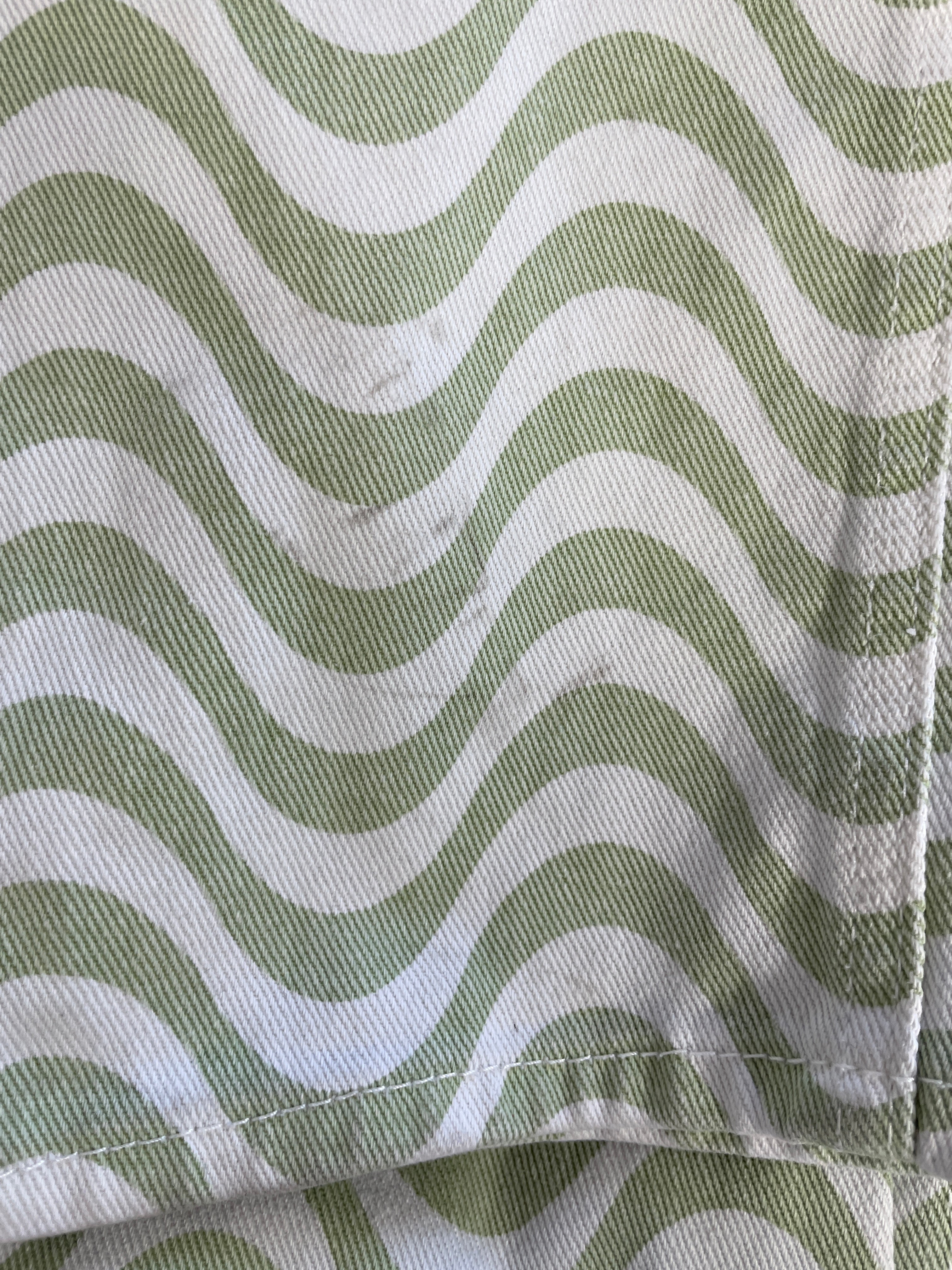 black marks on fabric