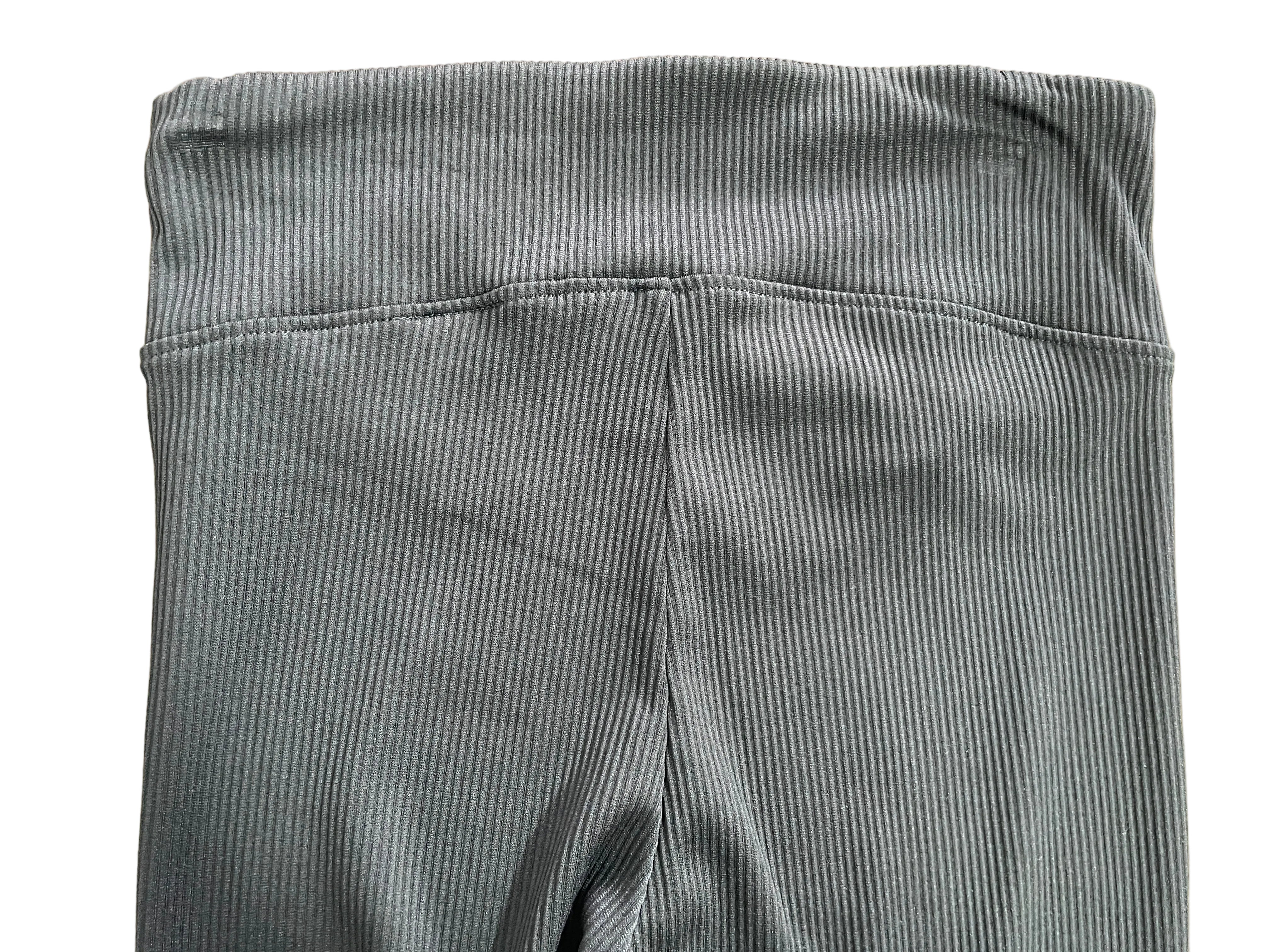 1. Size S H&M Divided charcoal grey ribbed leggings back waistband and stretch fabric detail