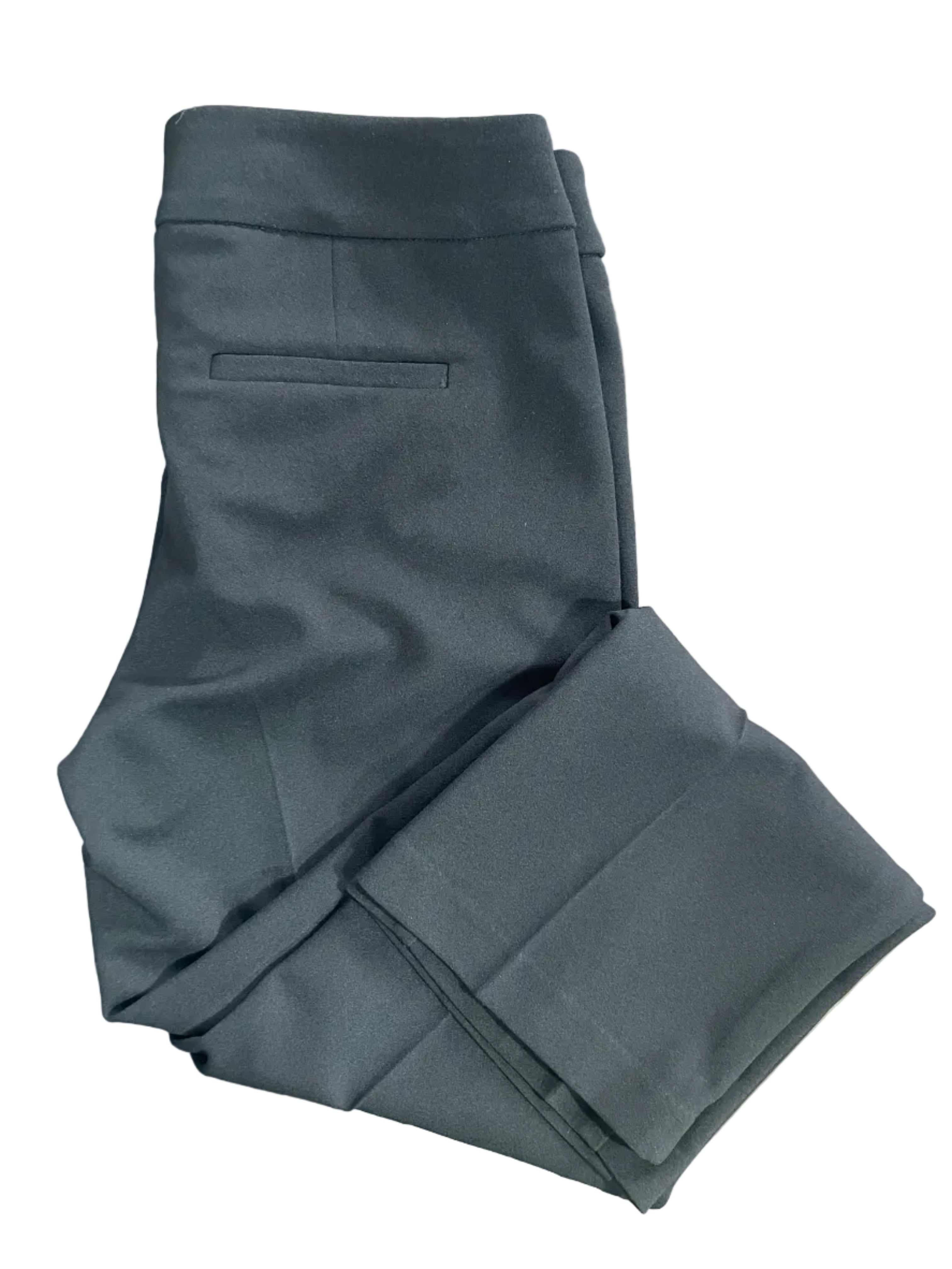 Anne Klein black tailored ankle length dress pants size 33 measured waist