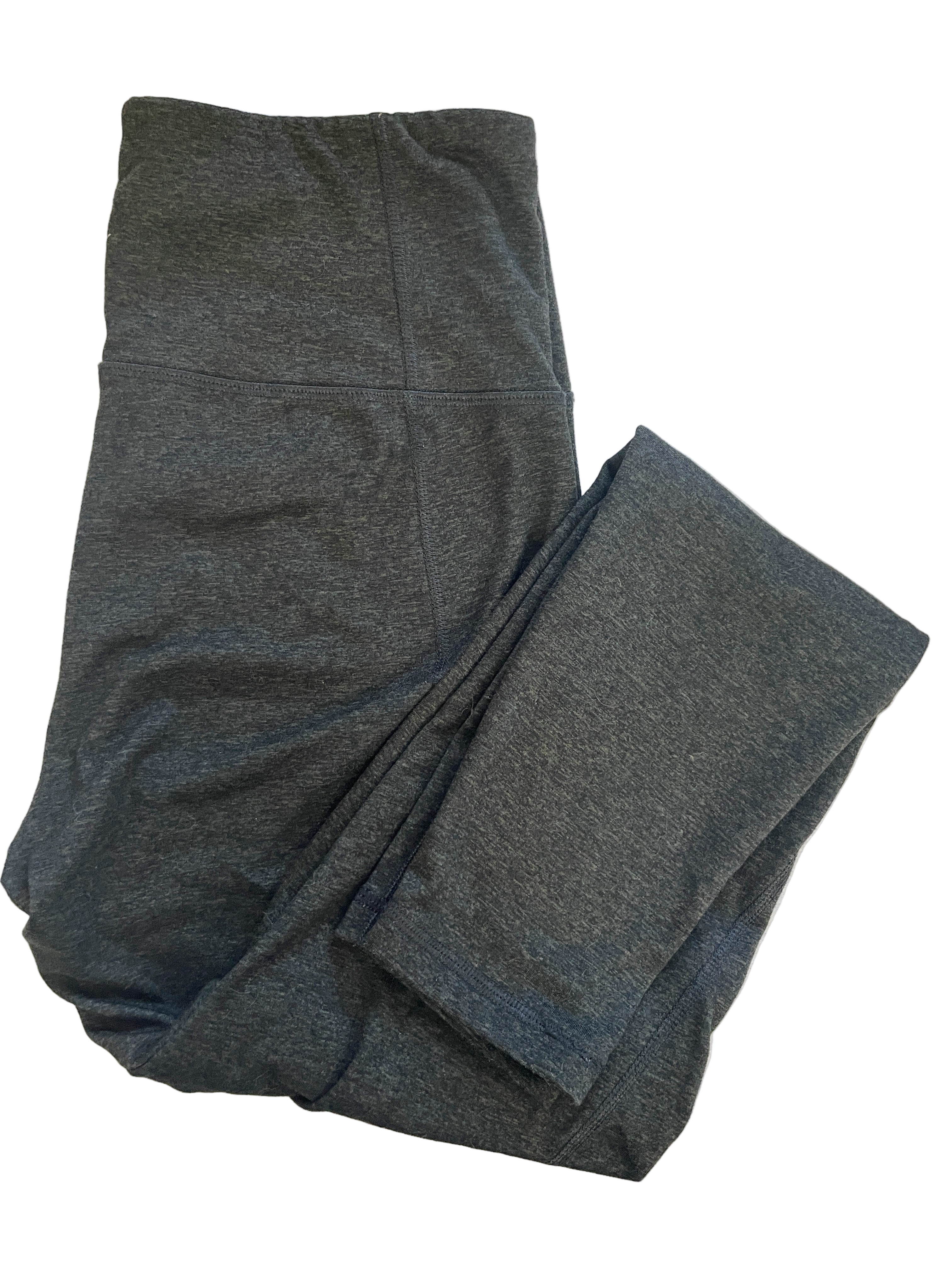 Old Navy dark grey leggings folded