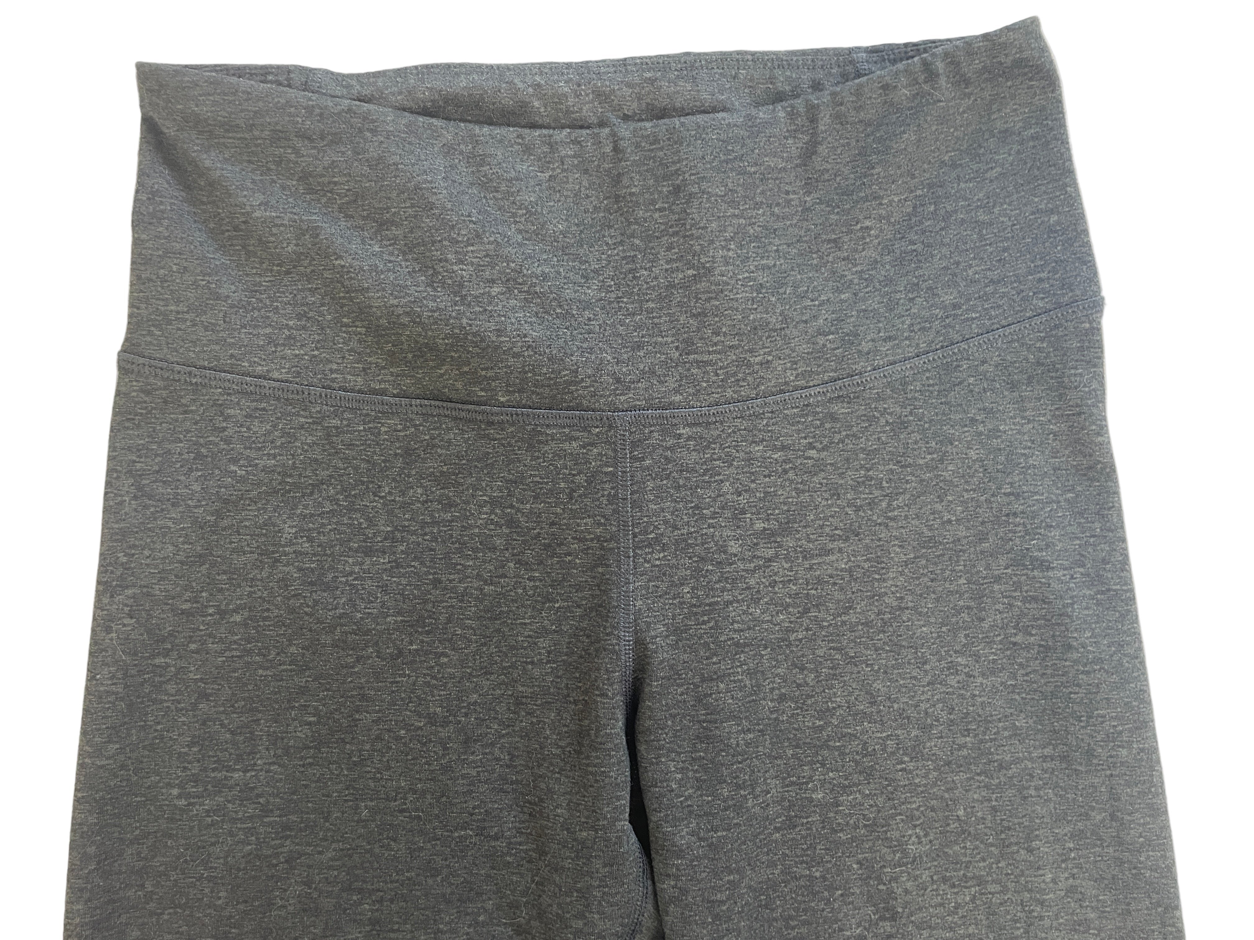 old navy grey leggings front view