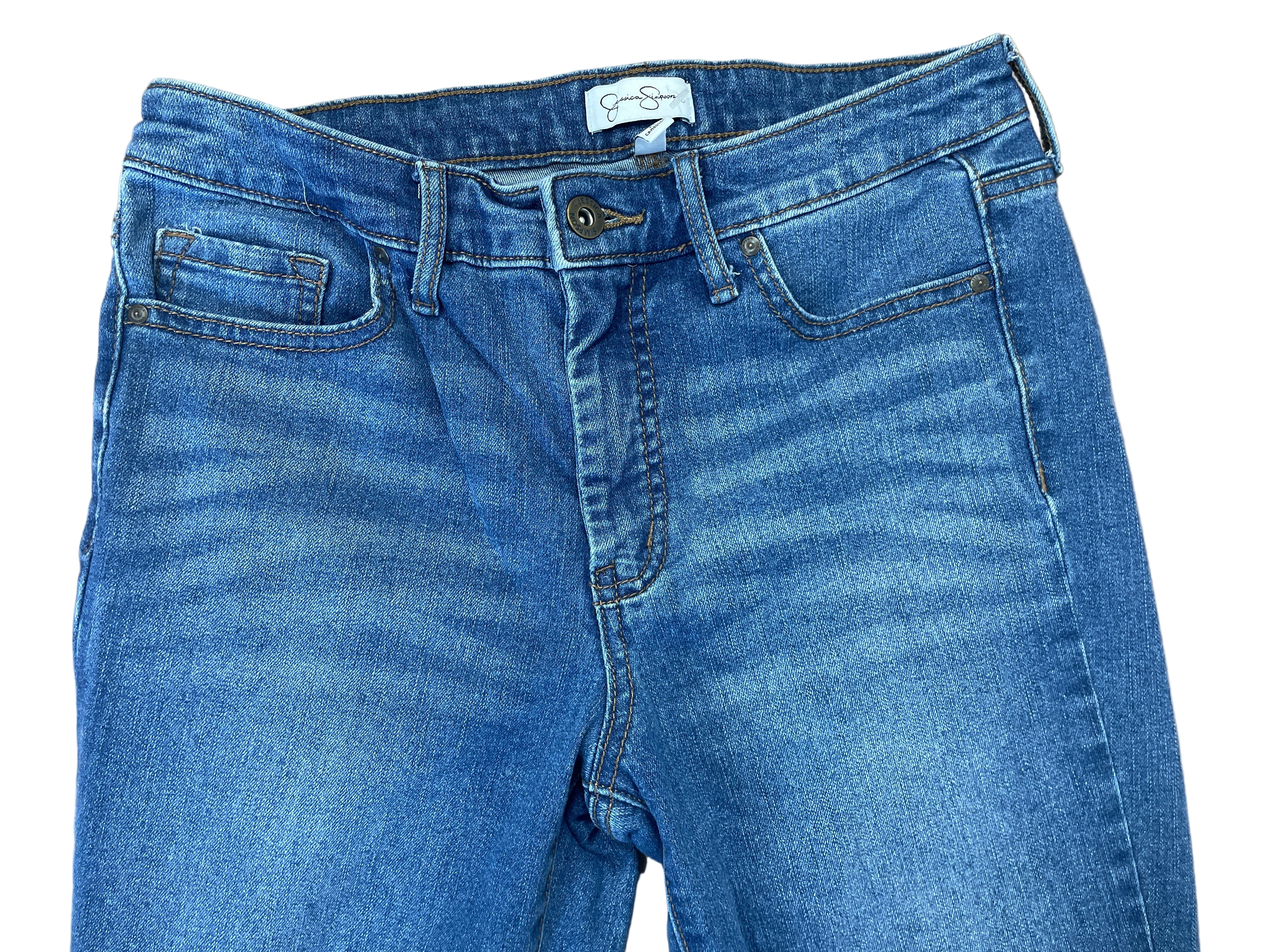 jessica simpson skinny jeans size 4 front view
