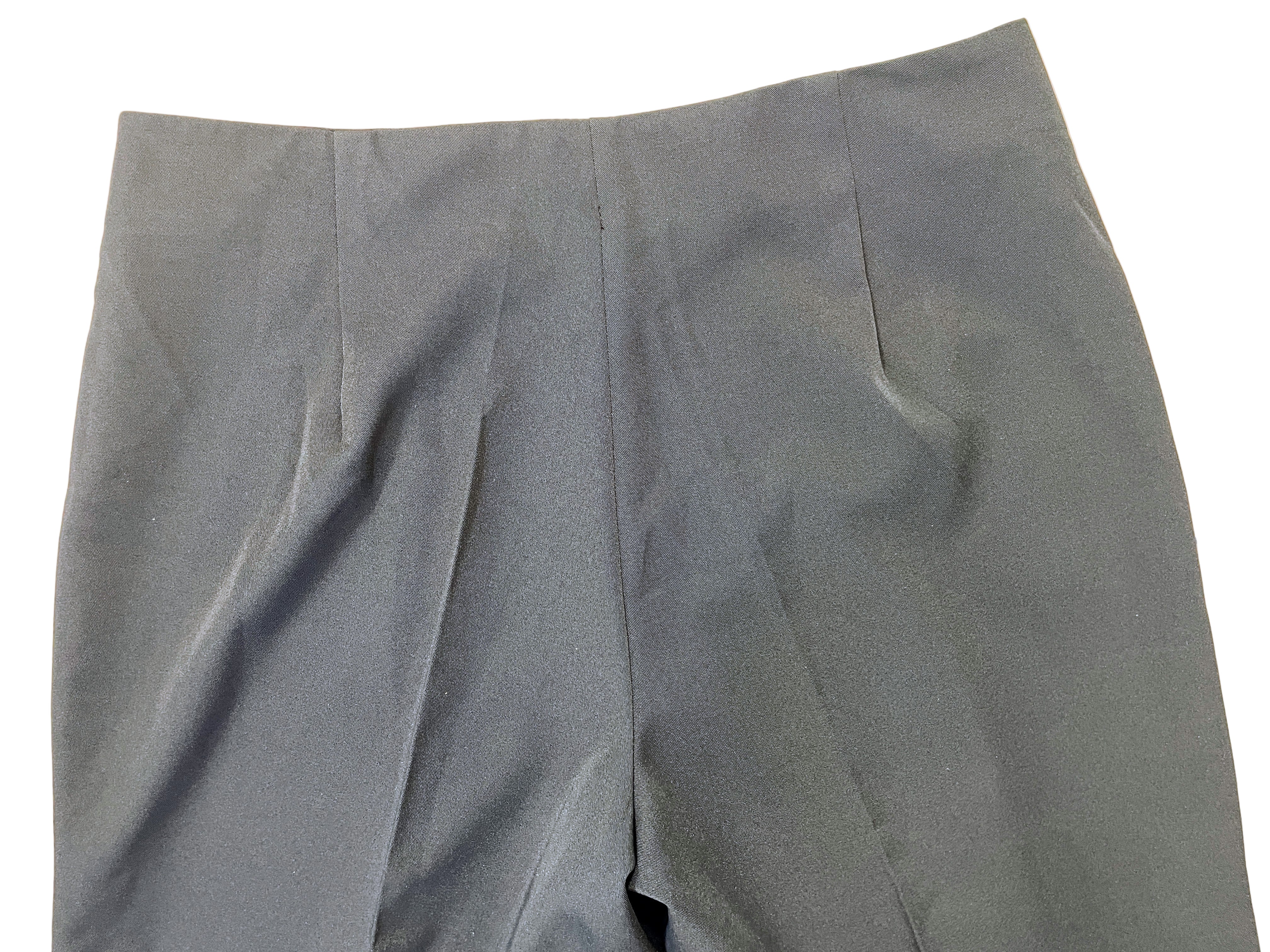xi yang hua fu black dress pants back waist view