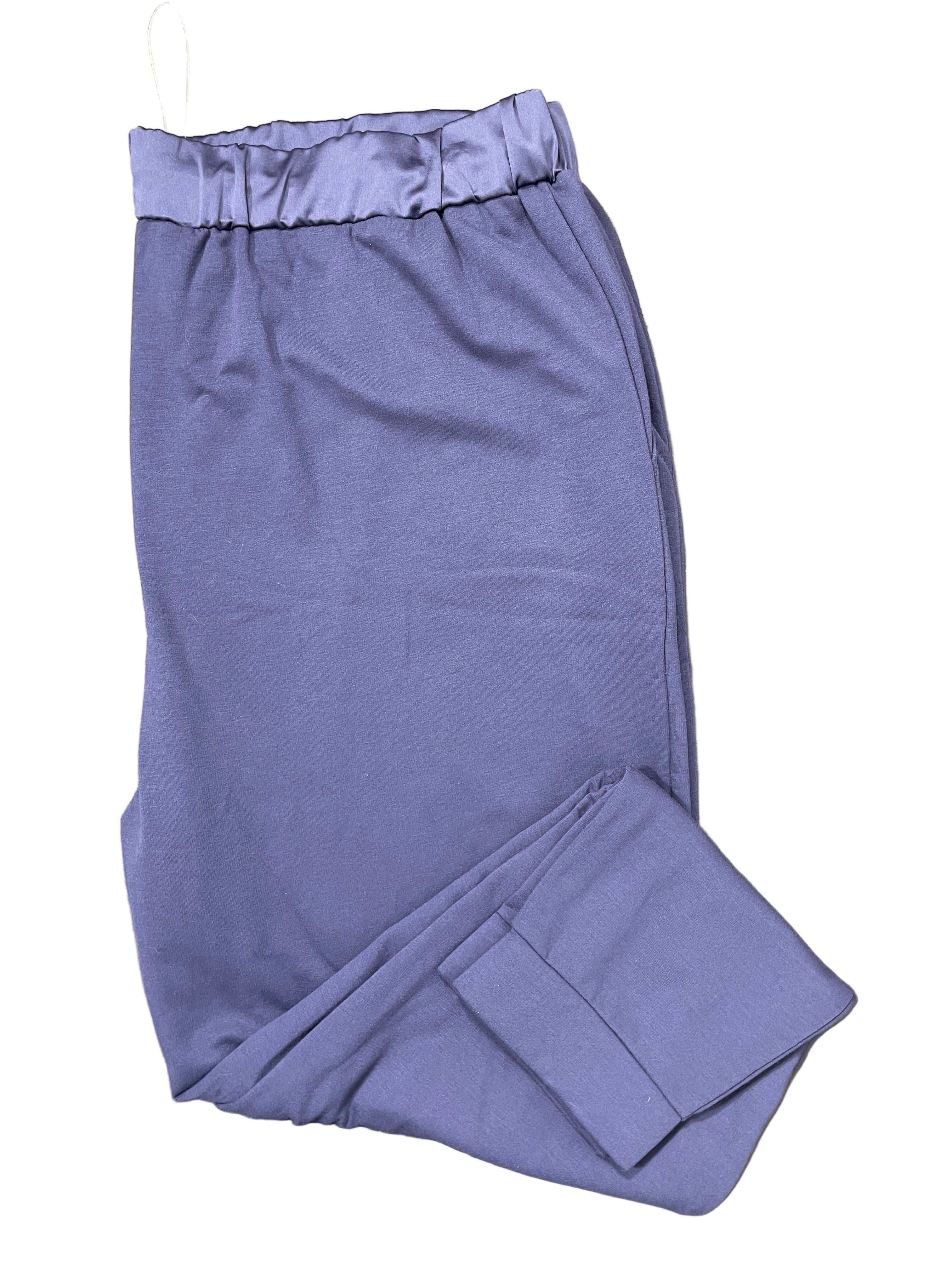 Halston Studio lounge pants folded