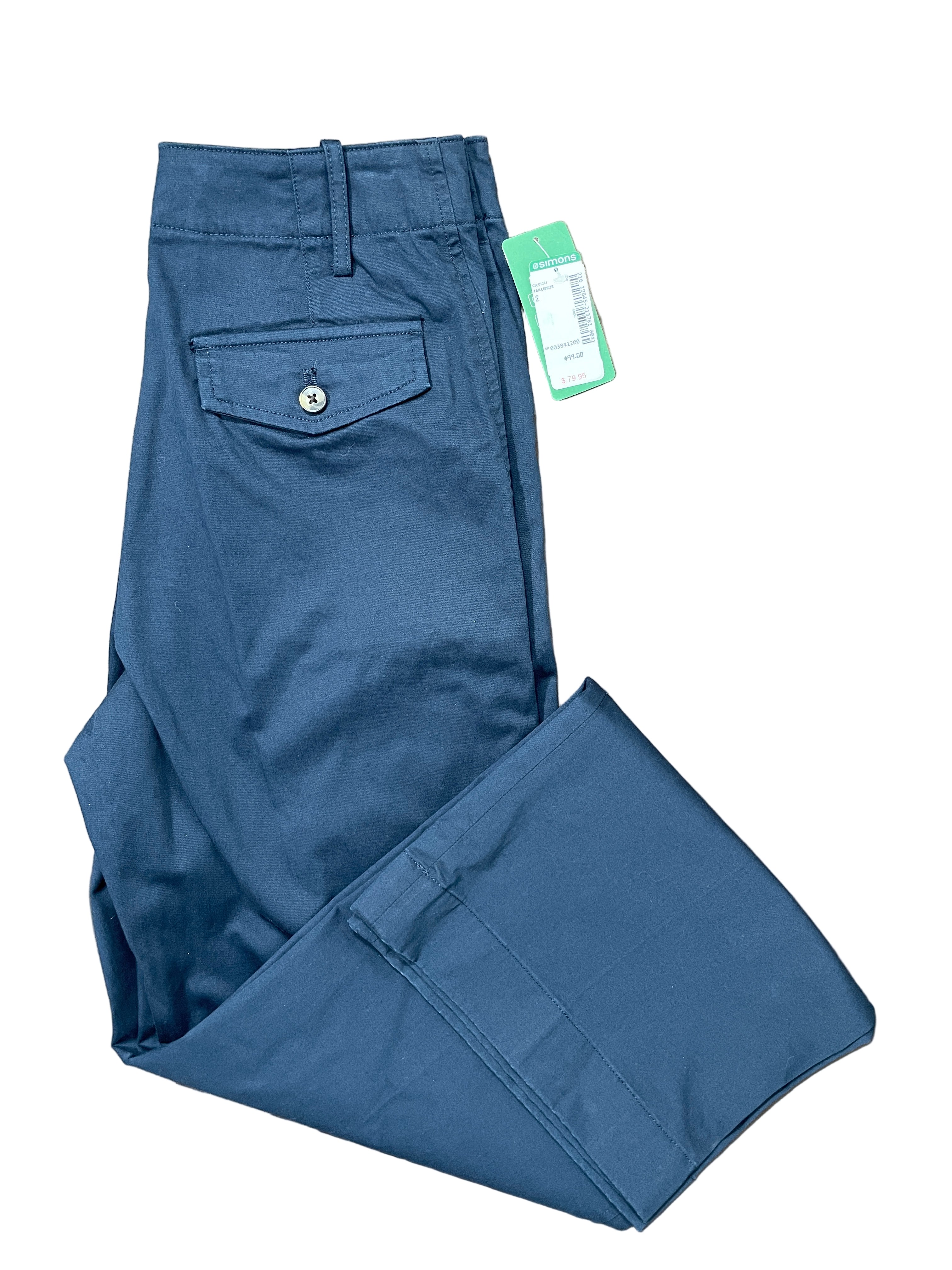 Contemporaine by Simons blue pants folded