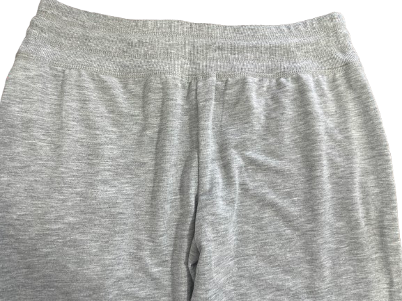 Tommy Hilfiger women's size small heather grey lightweight straight leg pants back view