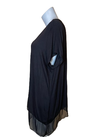 susan Lawrence side view black top