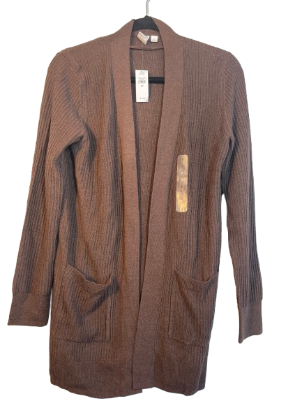 Gap Factory brown cardigan size small original $79.99 price tag