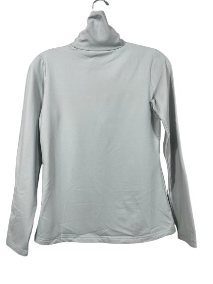 KLOTHO women's cyan-ish white long sleeve turtleneck size Medium