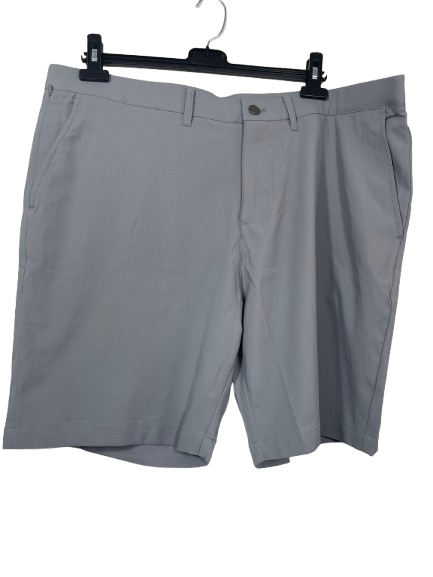 Kirkland Signature men's size 40 grey performance shorts front view