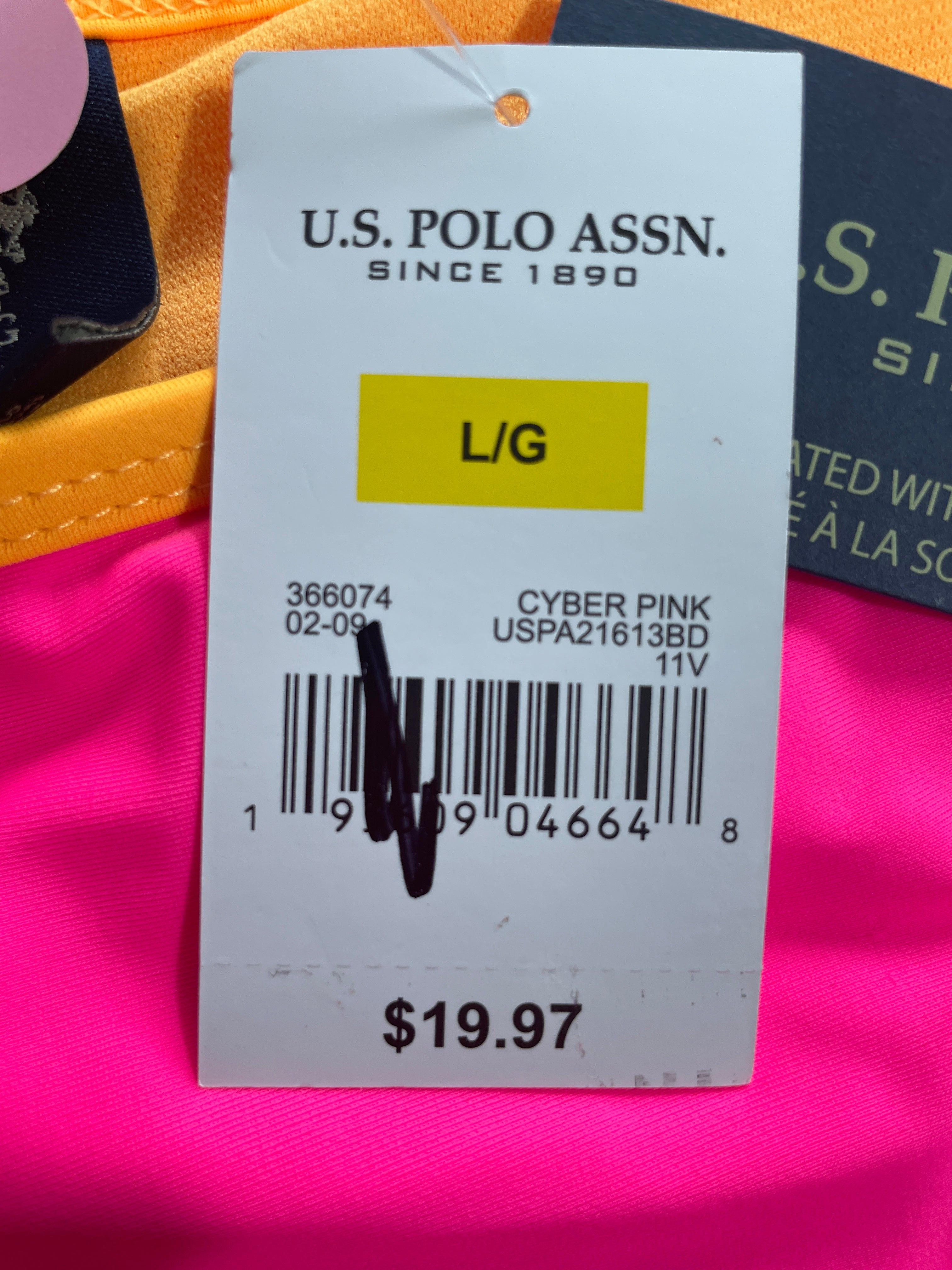 U.S. Polo Assn price tag