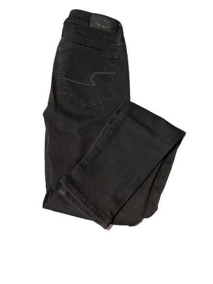 American eagle super stretch super low black leggings