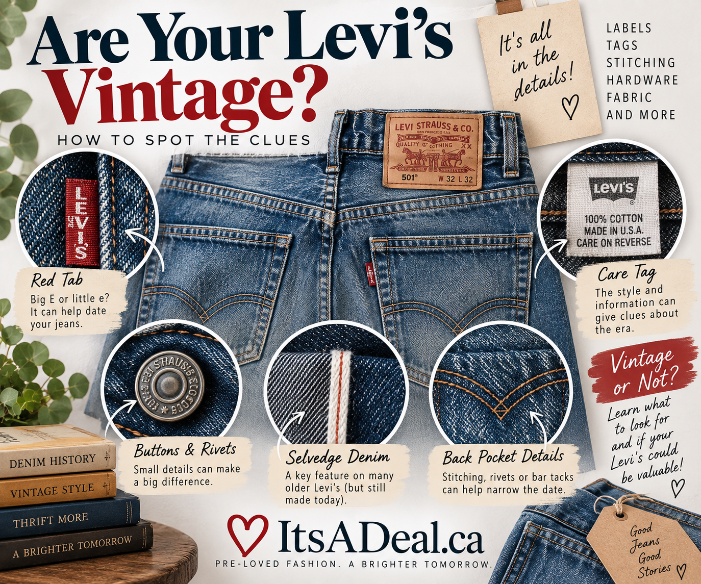 How to Tell If Your Levi’s Jeans Are Vintage — And Could They Be Valuable?