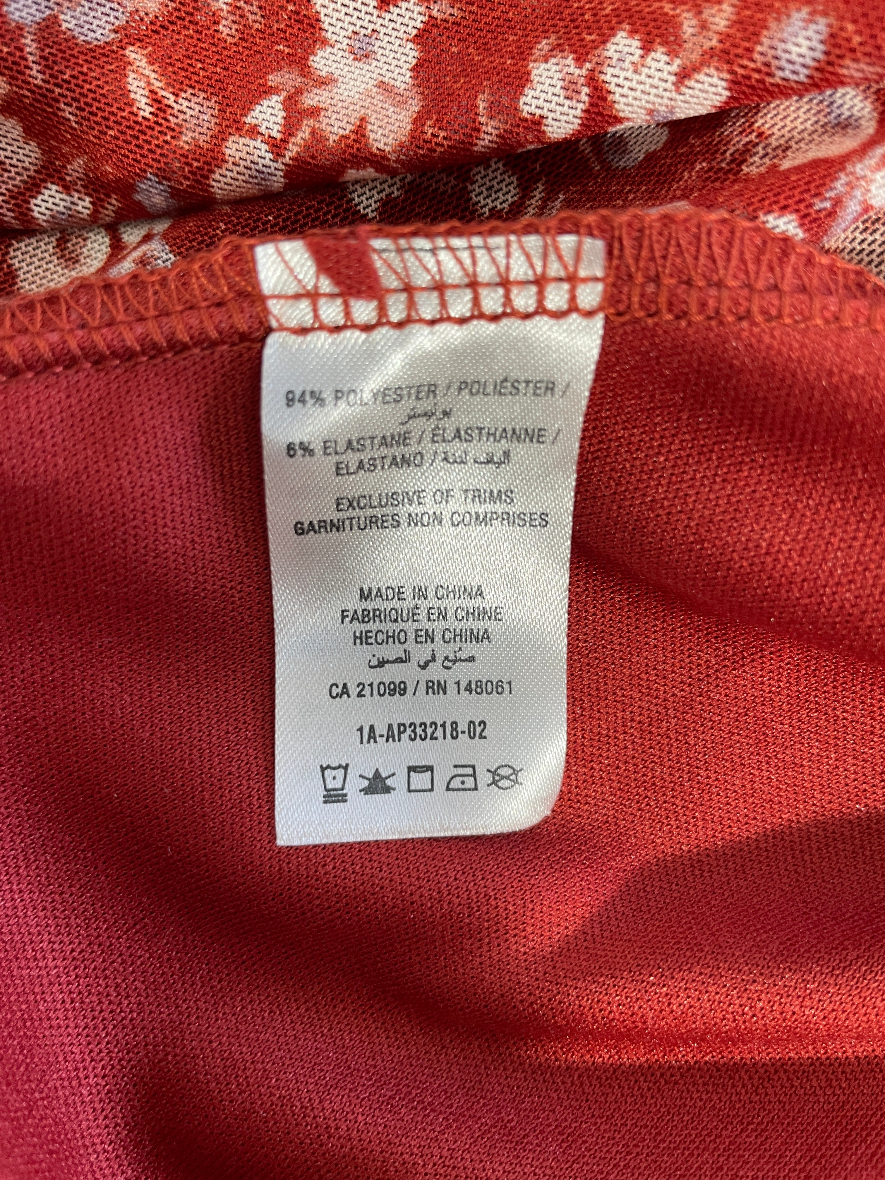 material tag ardene skirt