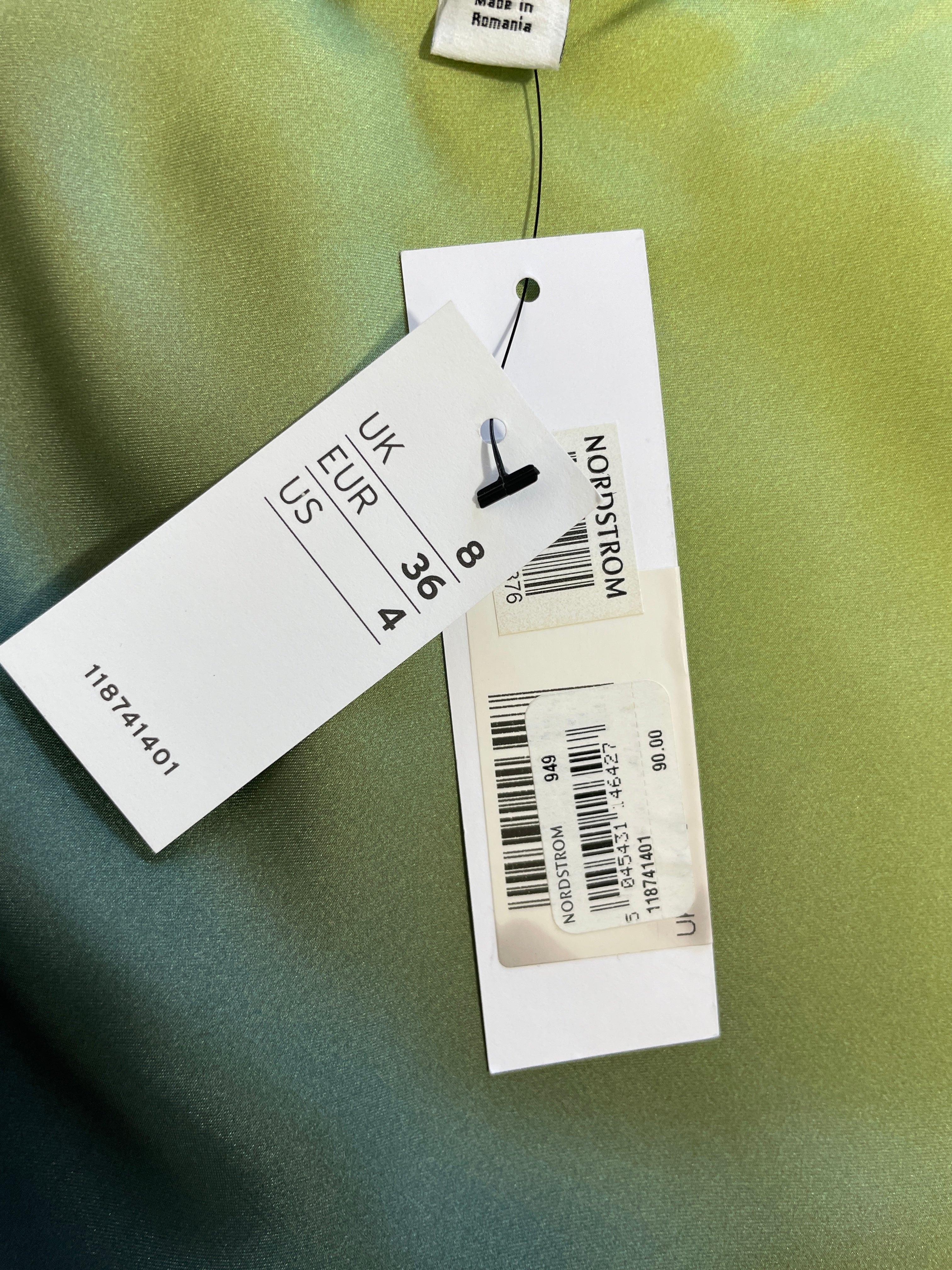 topshop price tag