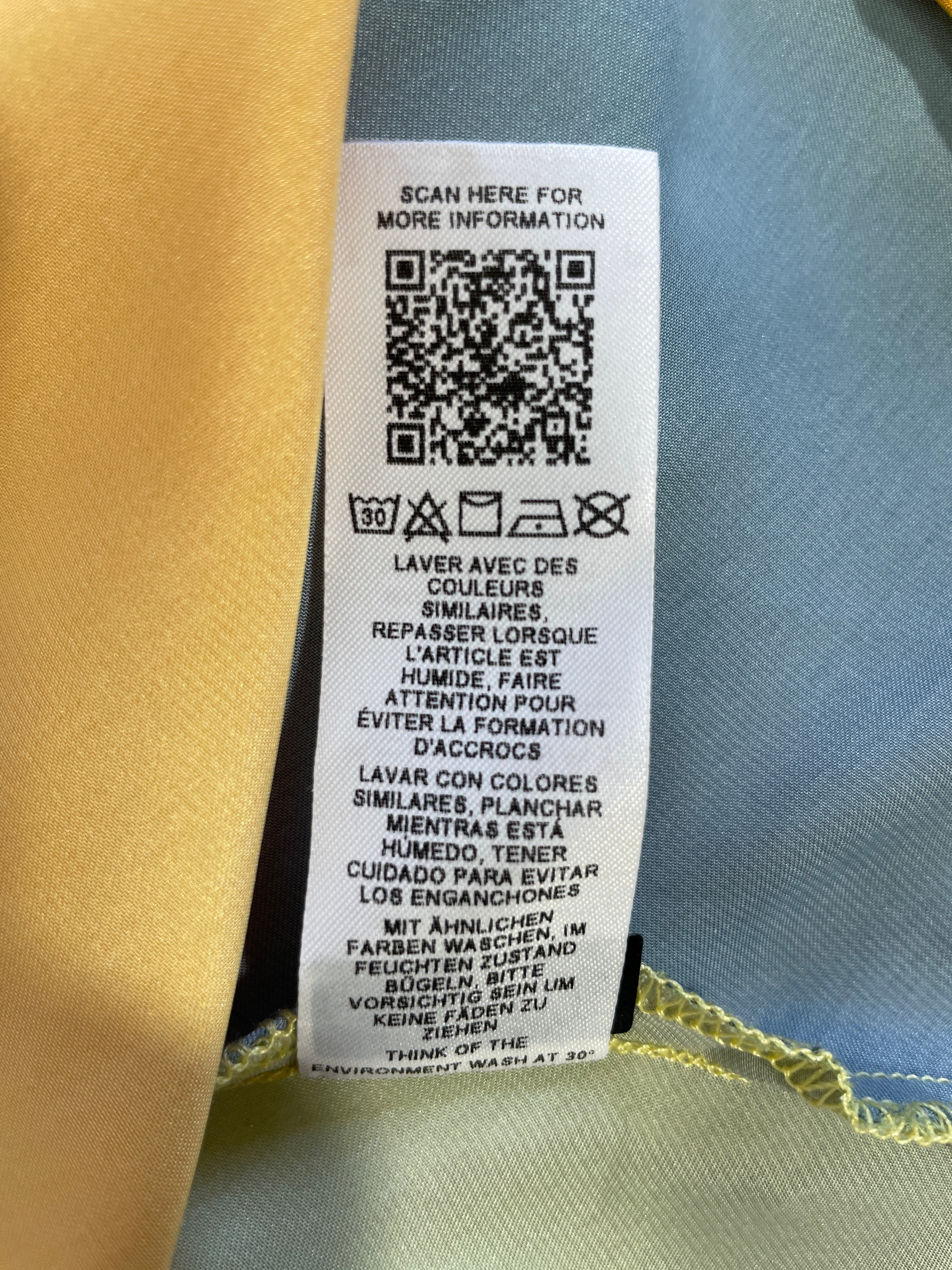 topshop skirt fabric tag