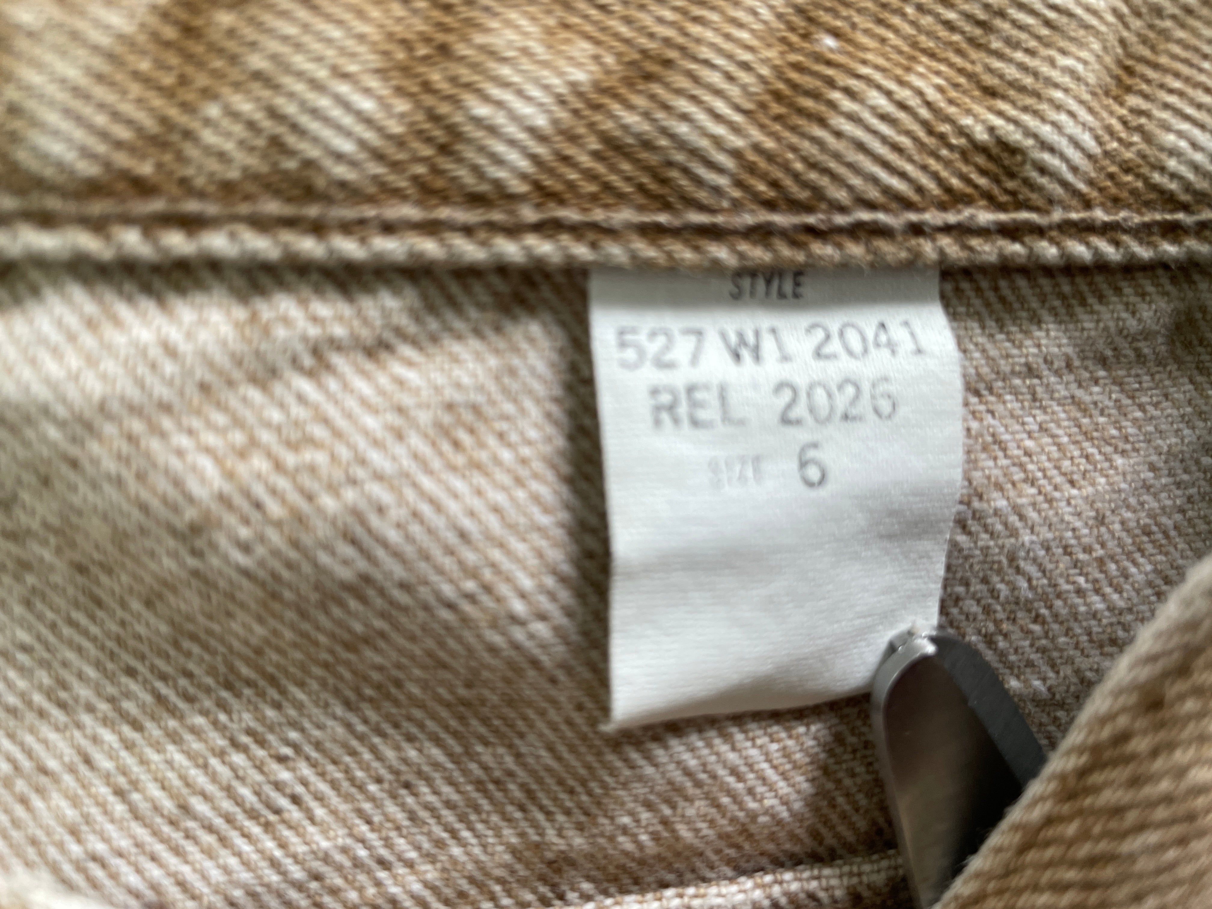 Bonjour International style 527 W1 2041 size 6 jeans tag