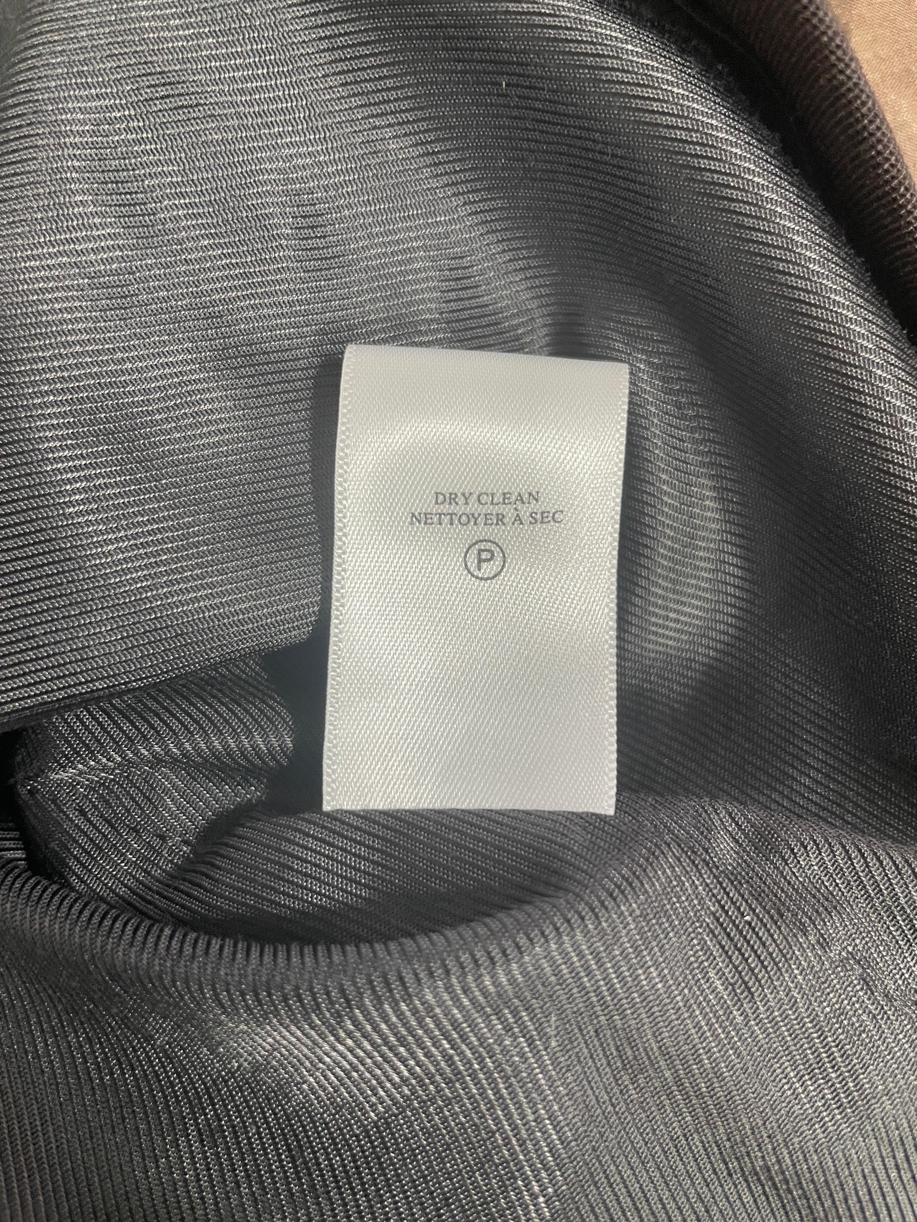 dry clean only tag