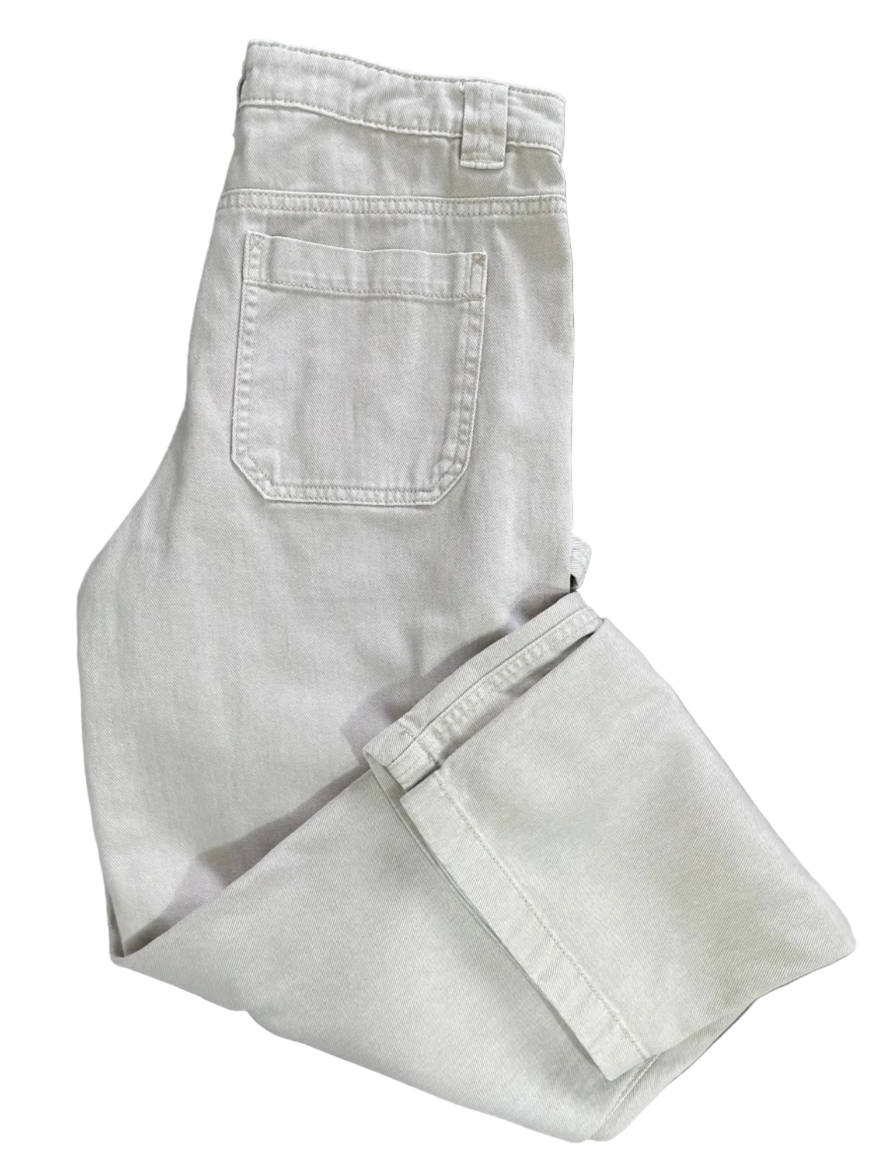 Medium Garage Beige Carpenter Utility Pants Full View