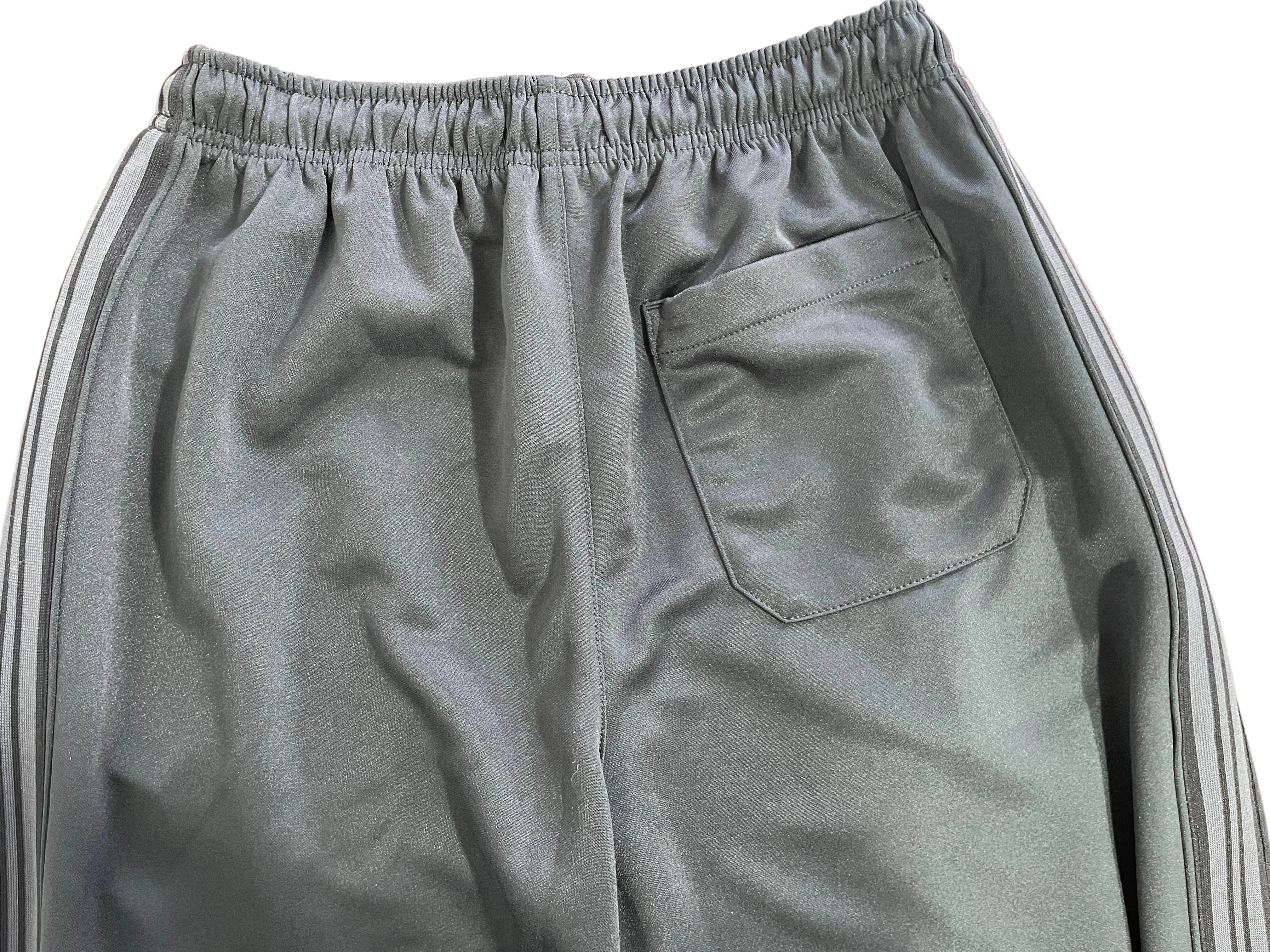 1. Urban Outfitters black grey striped track pants size Small rear view showing patch pocket