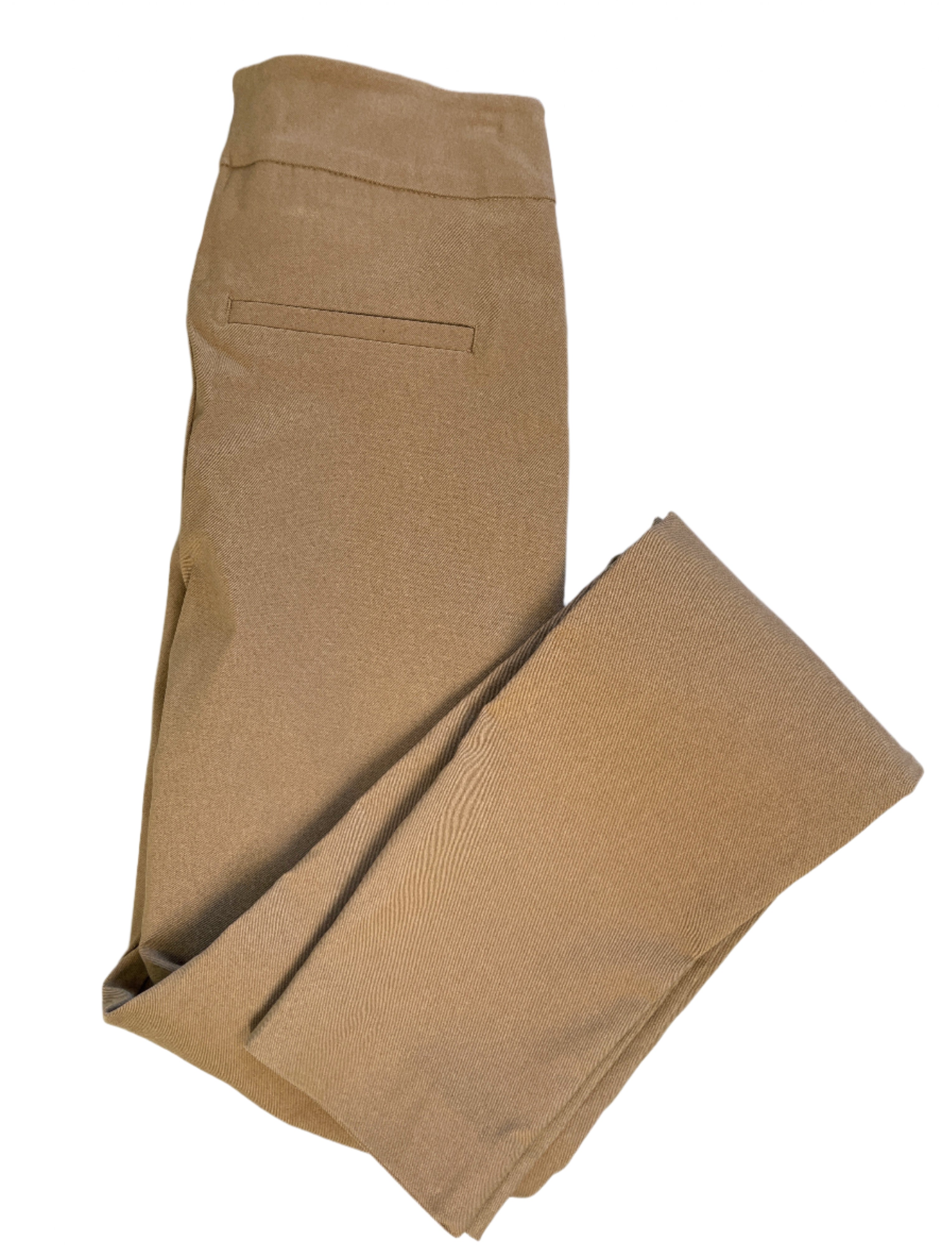RW&CO brown stretch legging pants with pull-on waistband, size XS