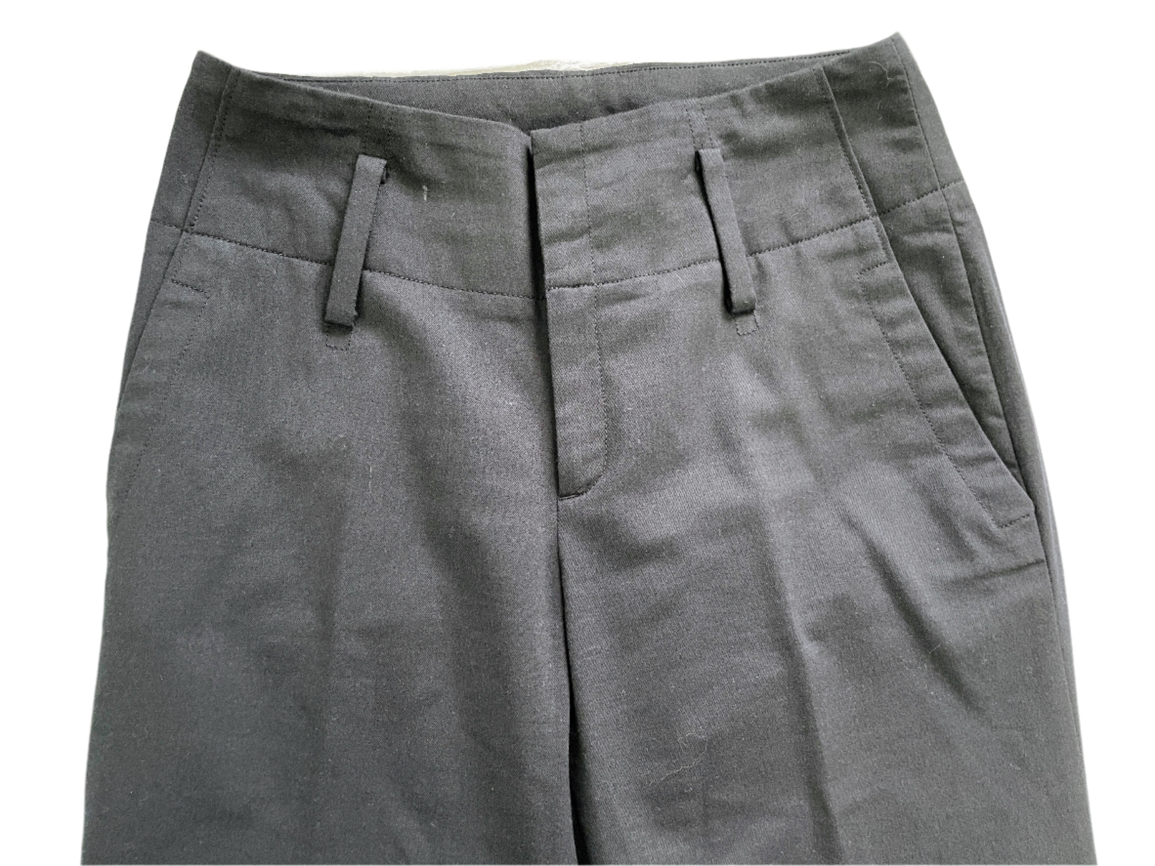 Banana Republic black stretch wool-blend dress pants size 0