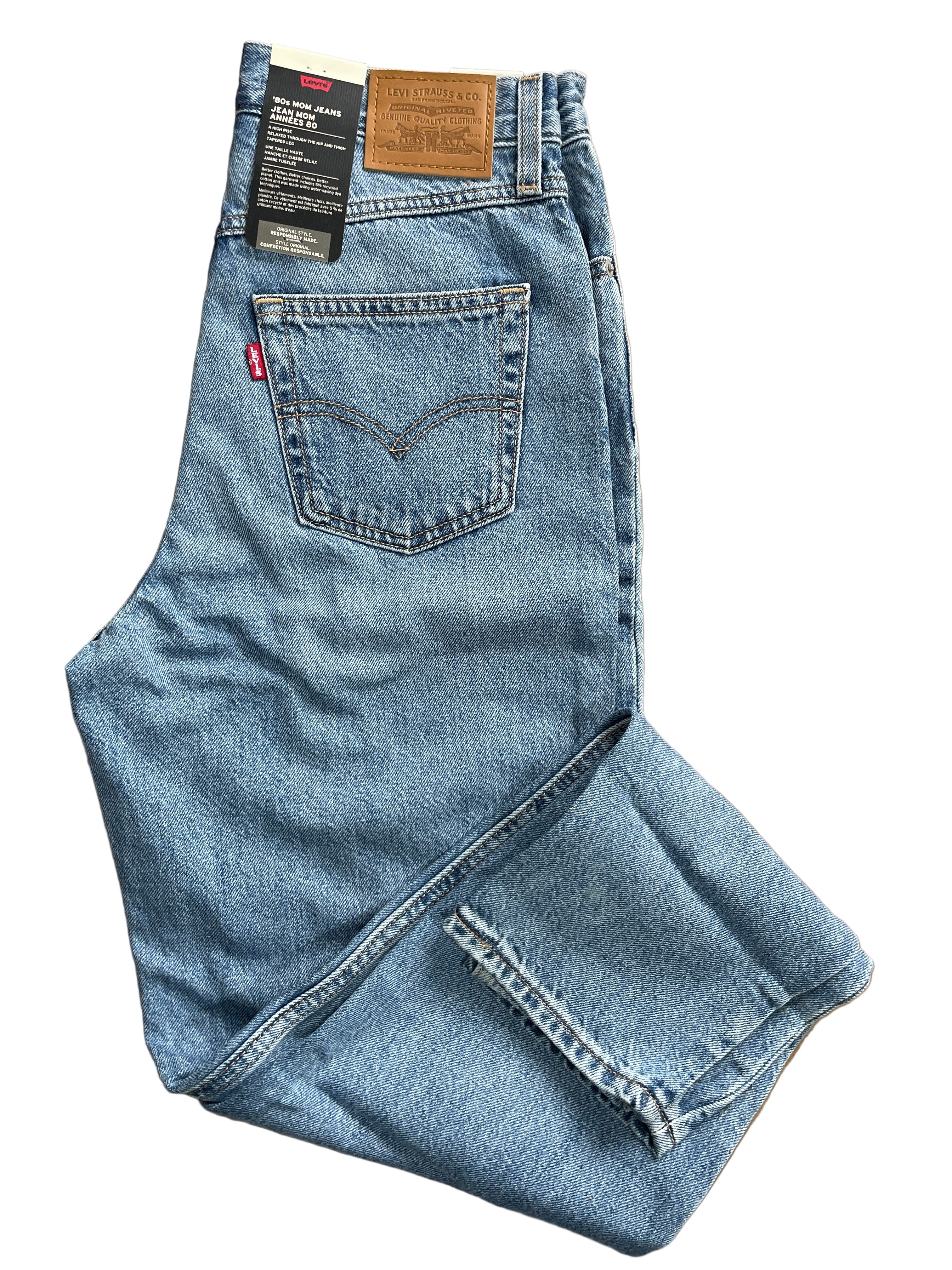 levi's '80s mom jeans light wash 28x30