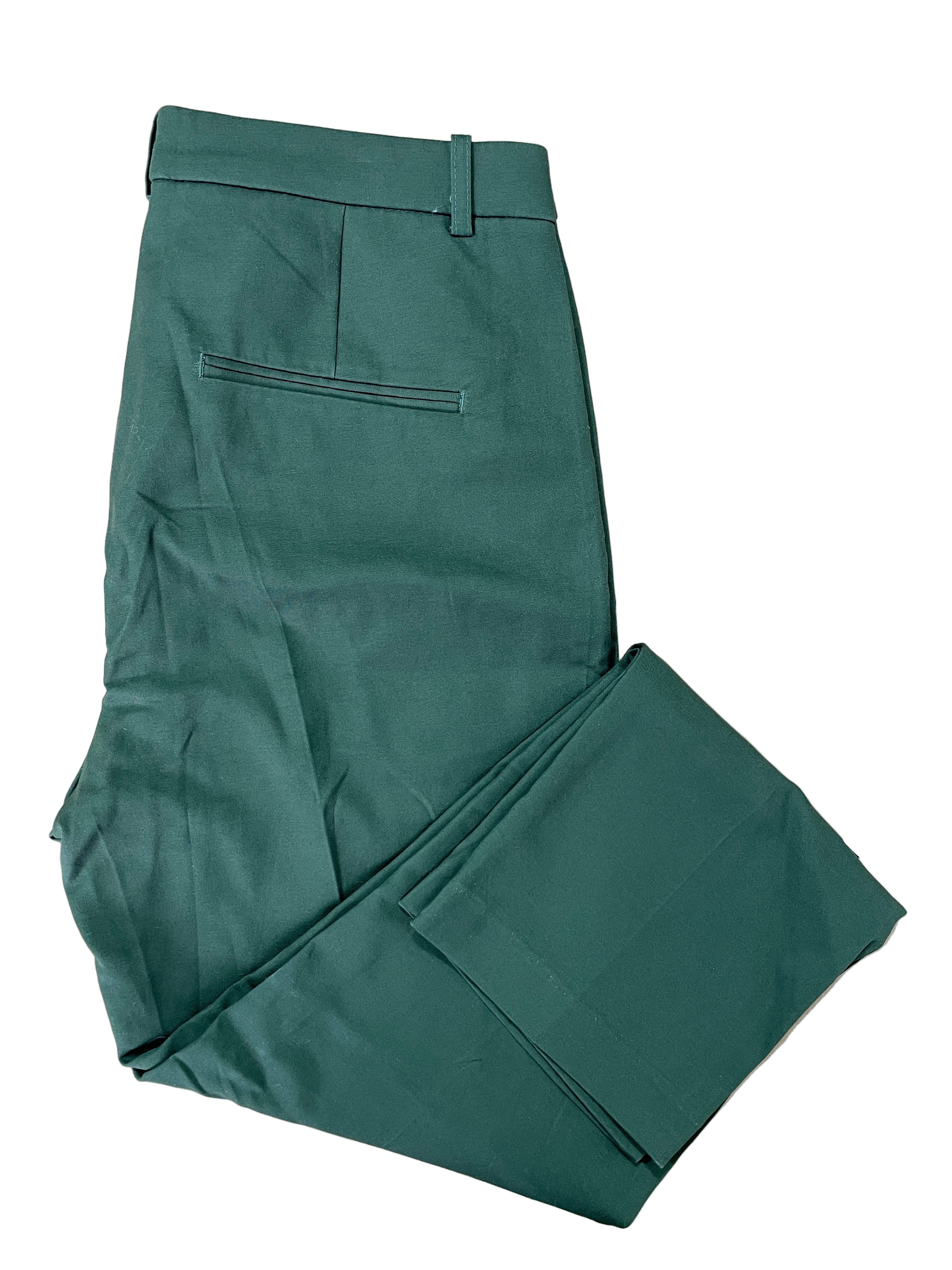 Mary Crafts women’s dark green pants with pockets
