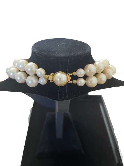 decorative faux pearl clasp 