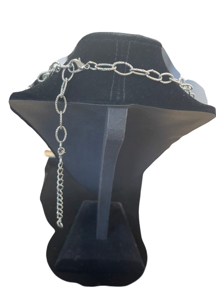 Alfani stamped necklace clasp detail