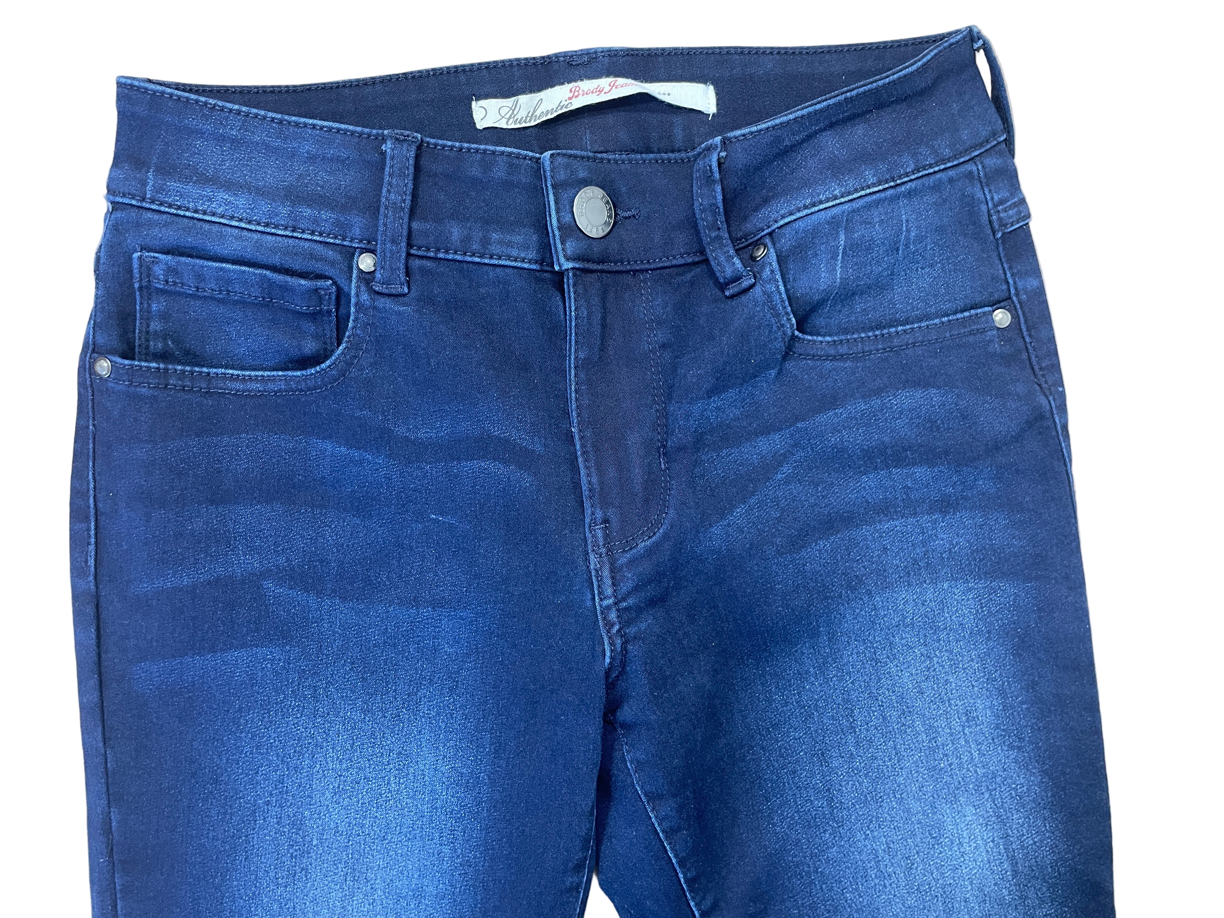 Brody dark wash skinny jeans women’s size 27/29 front view