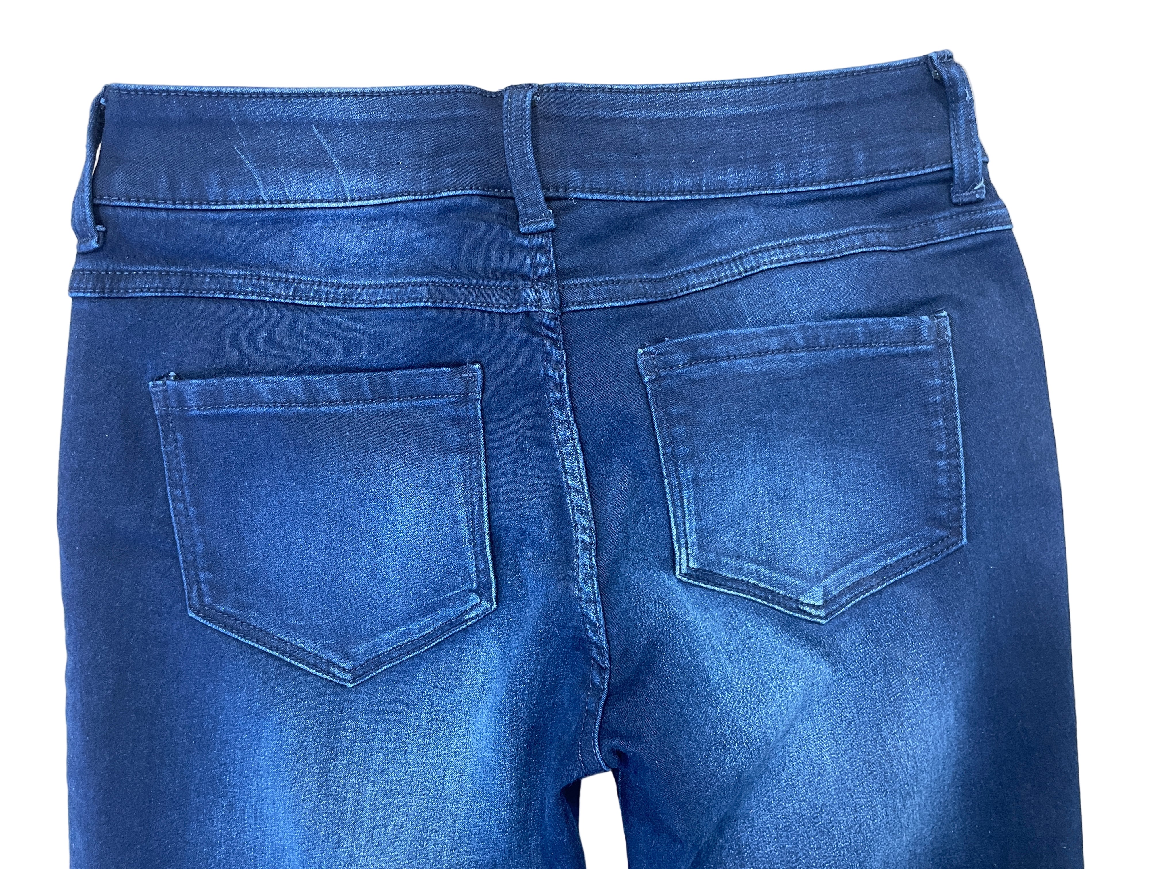 Brody dark wash skinny jeans women’s size 27/29 rear view