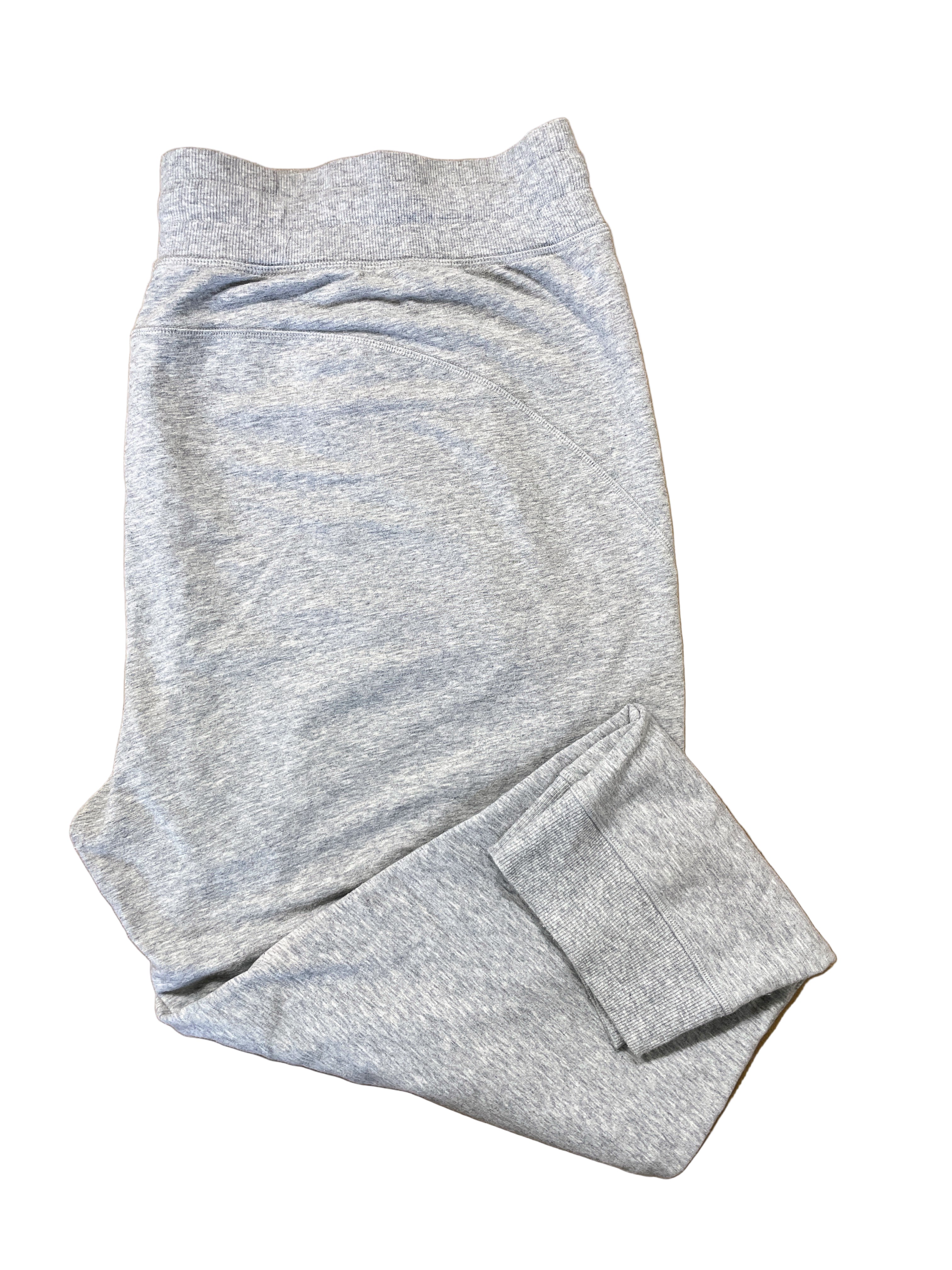 Folded view of ActiveZone grey sweatpants