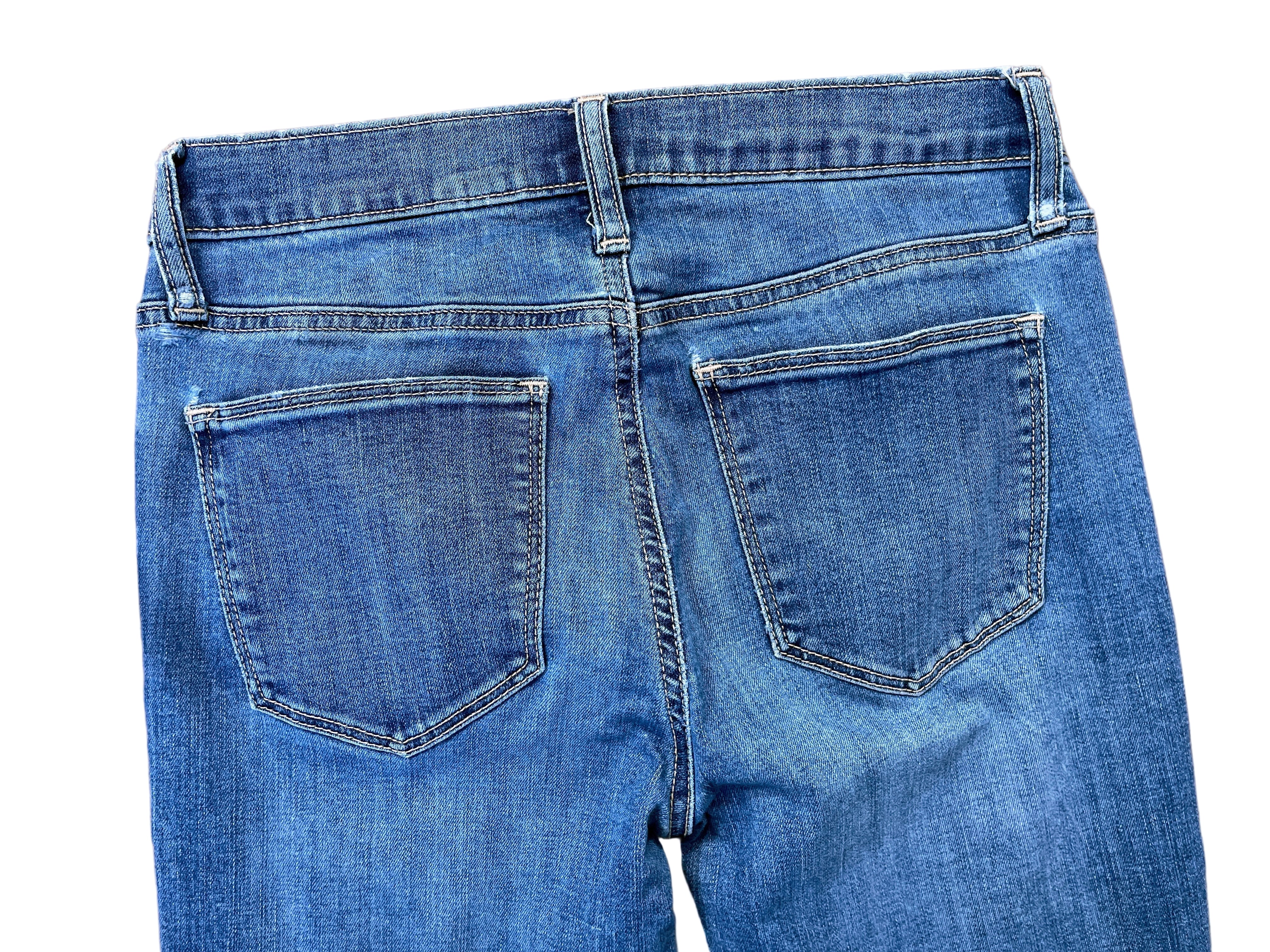 Gap Perfect Boot jeans back view with two pockets