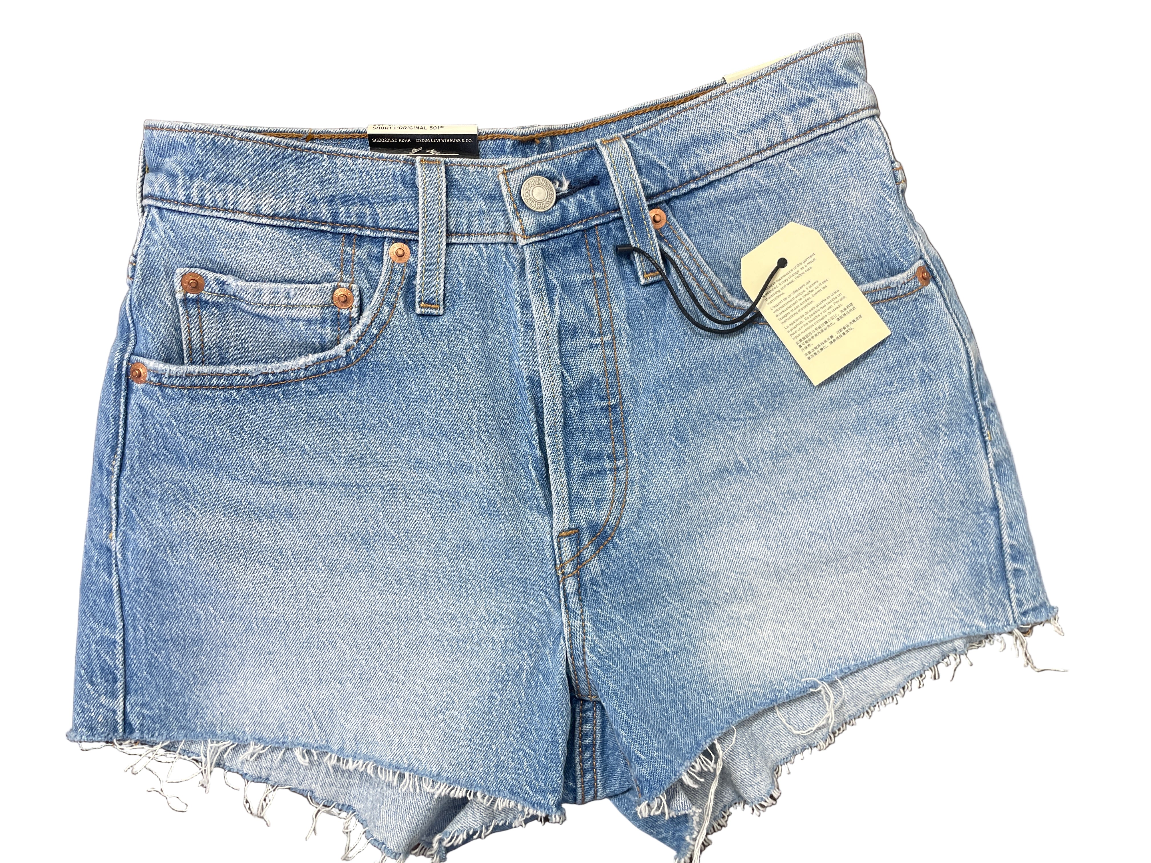 Levi’s 501 shorts front