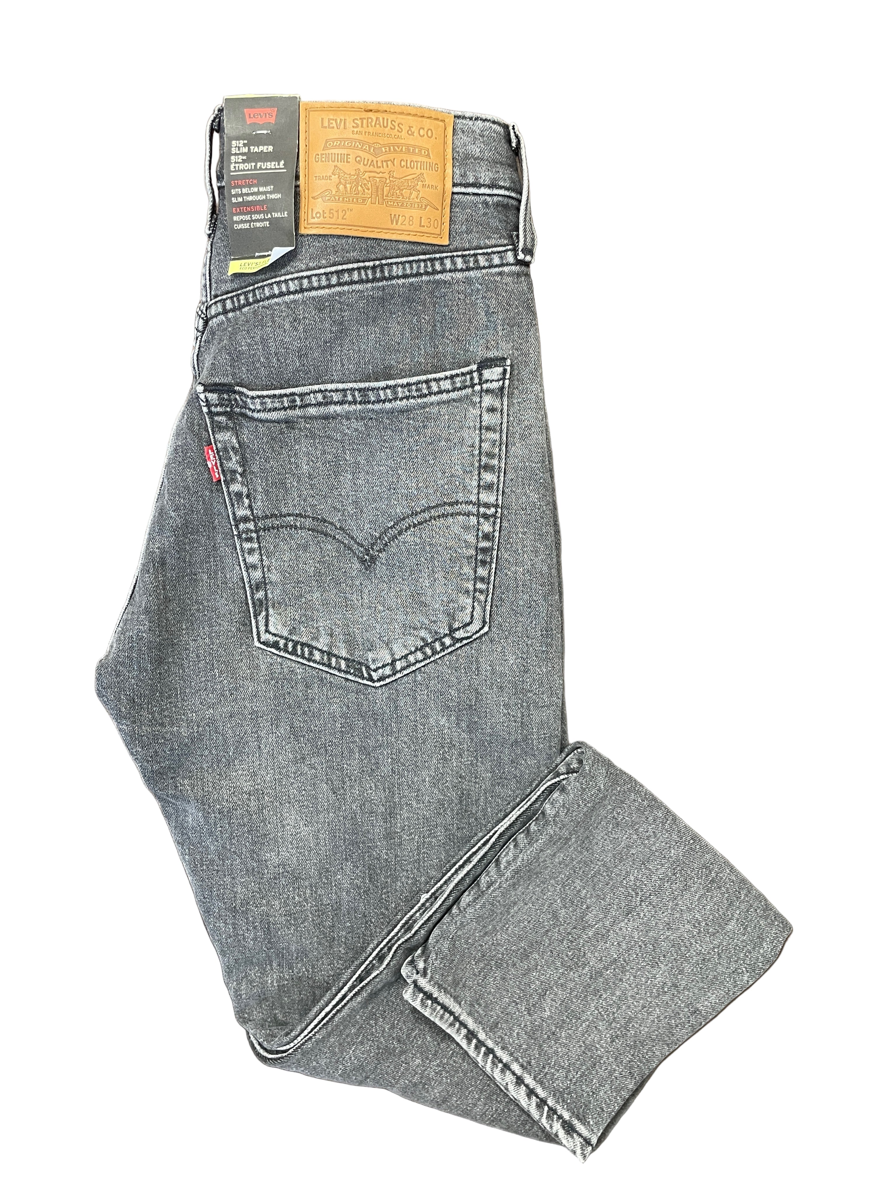 Levi’s 512 Slim Taper Flex Jeans Men’s – folded