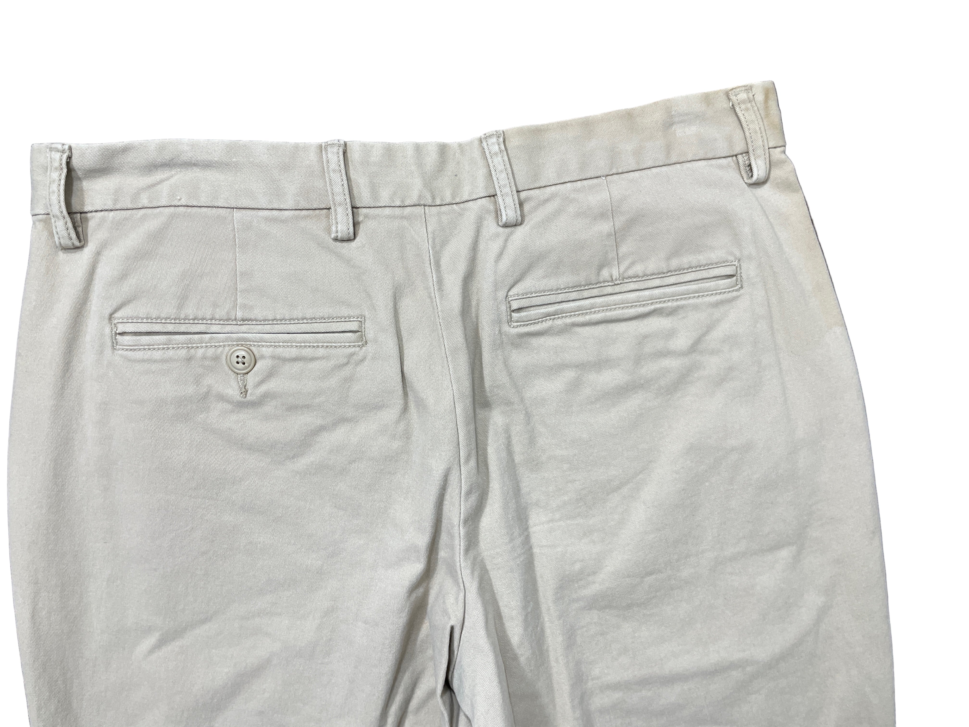 Old Navy beige Built-In Flex pants back view