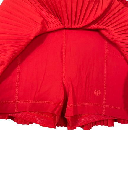 Lululemon Varsity pleated tennis skirt built-in Luxtreme shorts