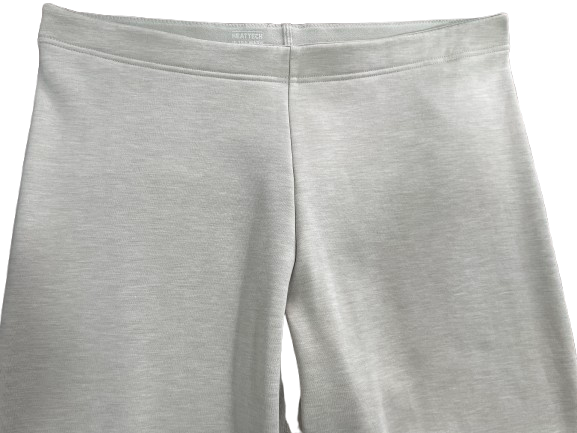 UNIQLO HEATTECH Ultra Warm size medium beige leggings waistband front detail