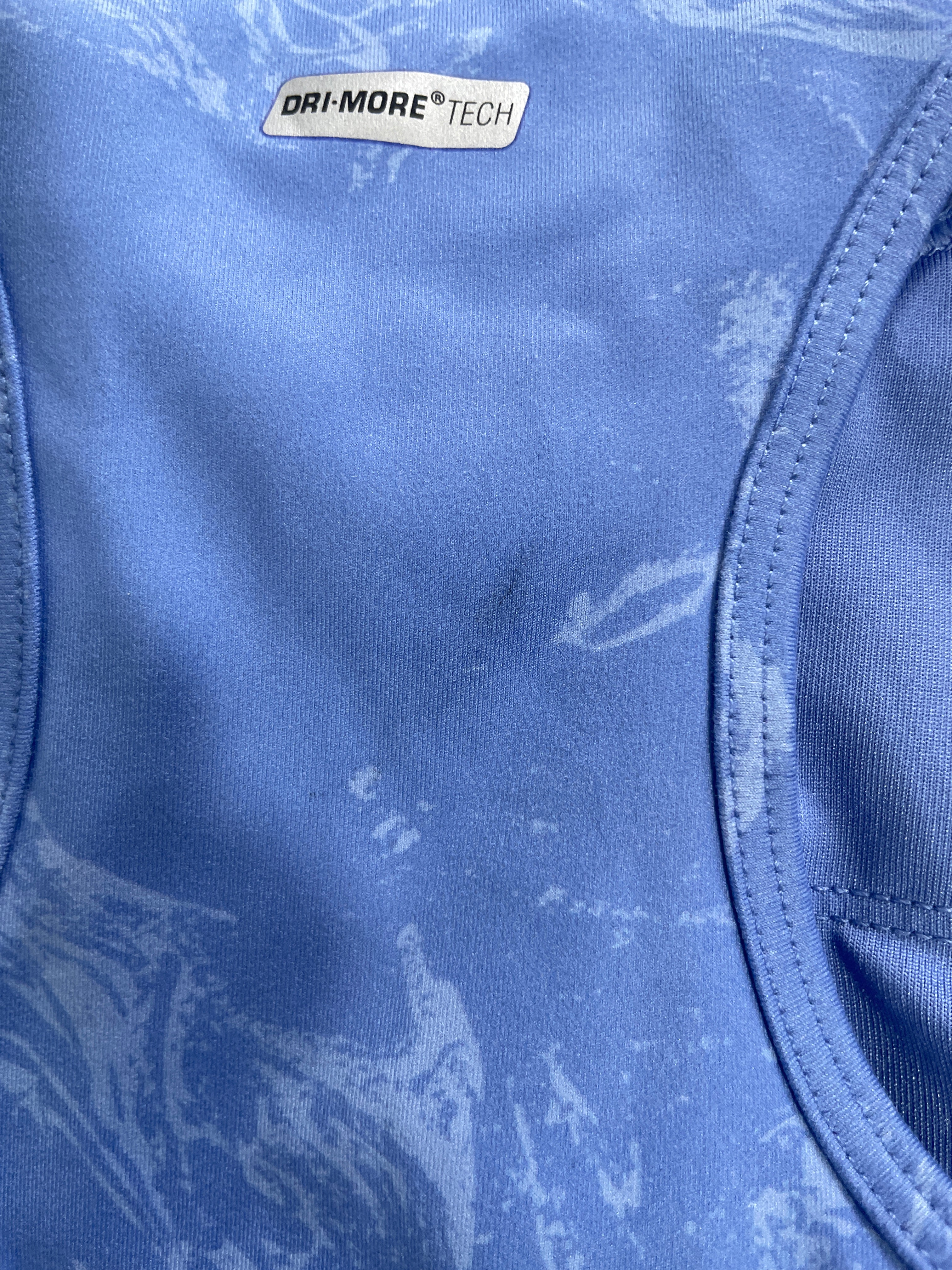 close up dri-more tech racerback bra