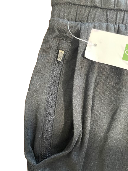 Pacific Trail Women's Black Shorts Zippered Security Pocket