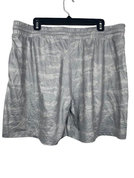 XXL Pacific Trail Women's Grey Print Drawstring Shorts back