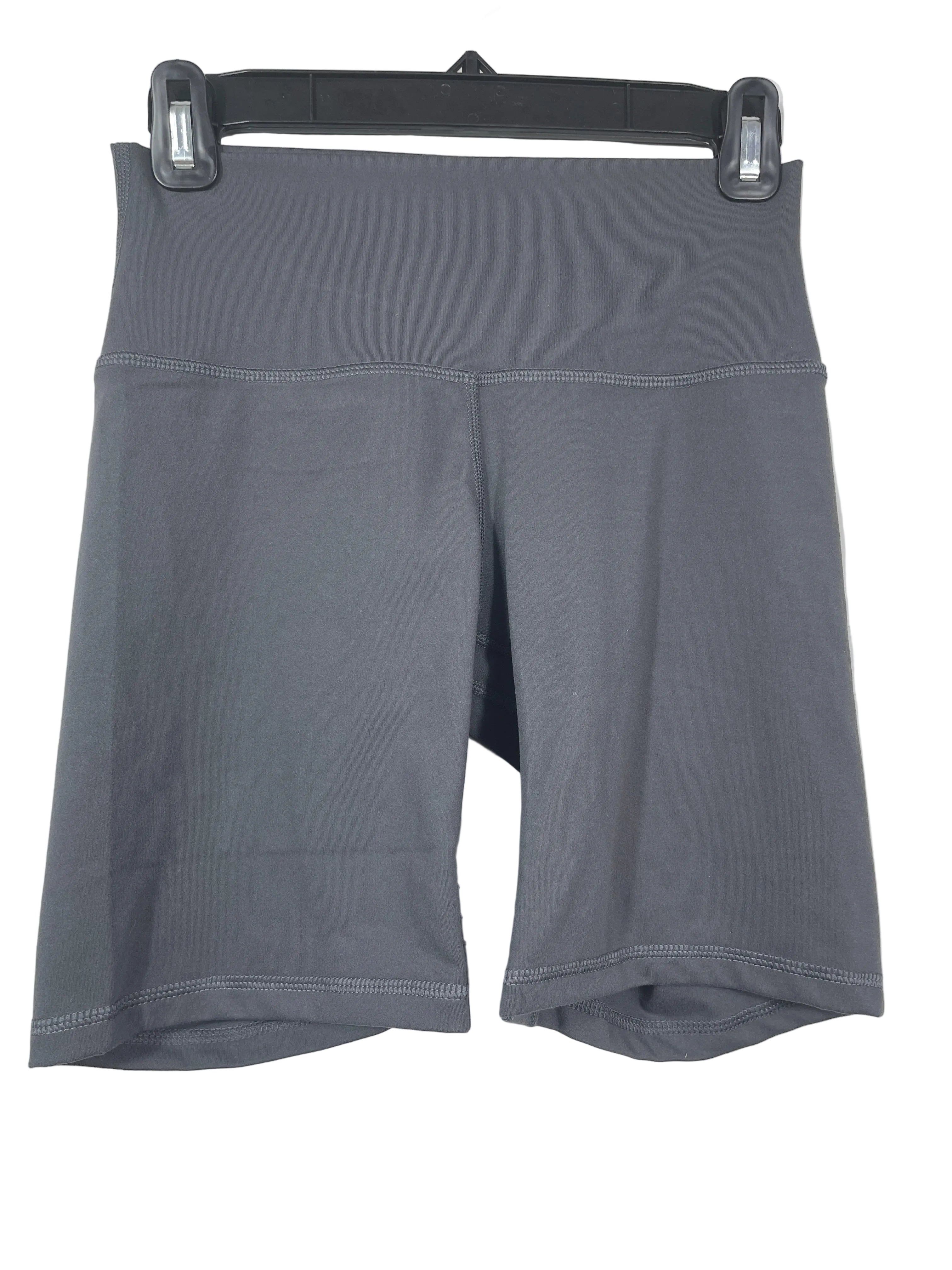 Love Tree women's Medium grey high waist biker shorts front