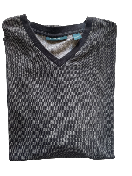 Perry Ellis Short Sleeve V-Neck